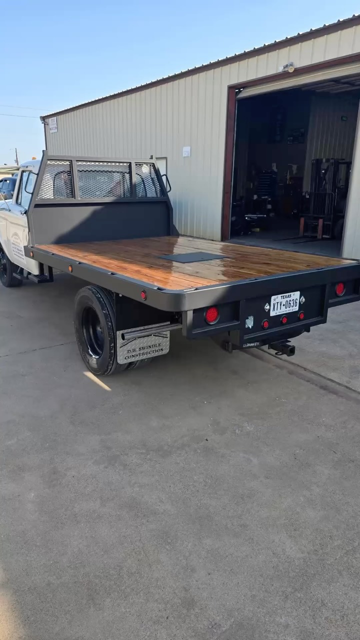 We did a custom flatbed and gooseneck hitch on a fully restored 63 Ford F-350 for a client here in Granbury. He did a great job restoring this truck.
When you need some extra help on a custom fabrication project Dark Horse Metal Works in Granbury makes for the perfect addition to your team, no matter the metalwork, we can advise on how to make it right. Talk to our welders today about your custom fabrication project. Checkout our website link in our bio and make a request for a quote.
#supportyourlocalwelder #darkhorsemetalworks #customfabrication #granburytx #texaswelder