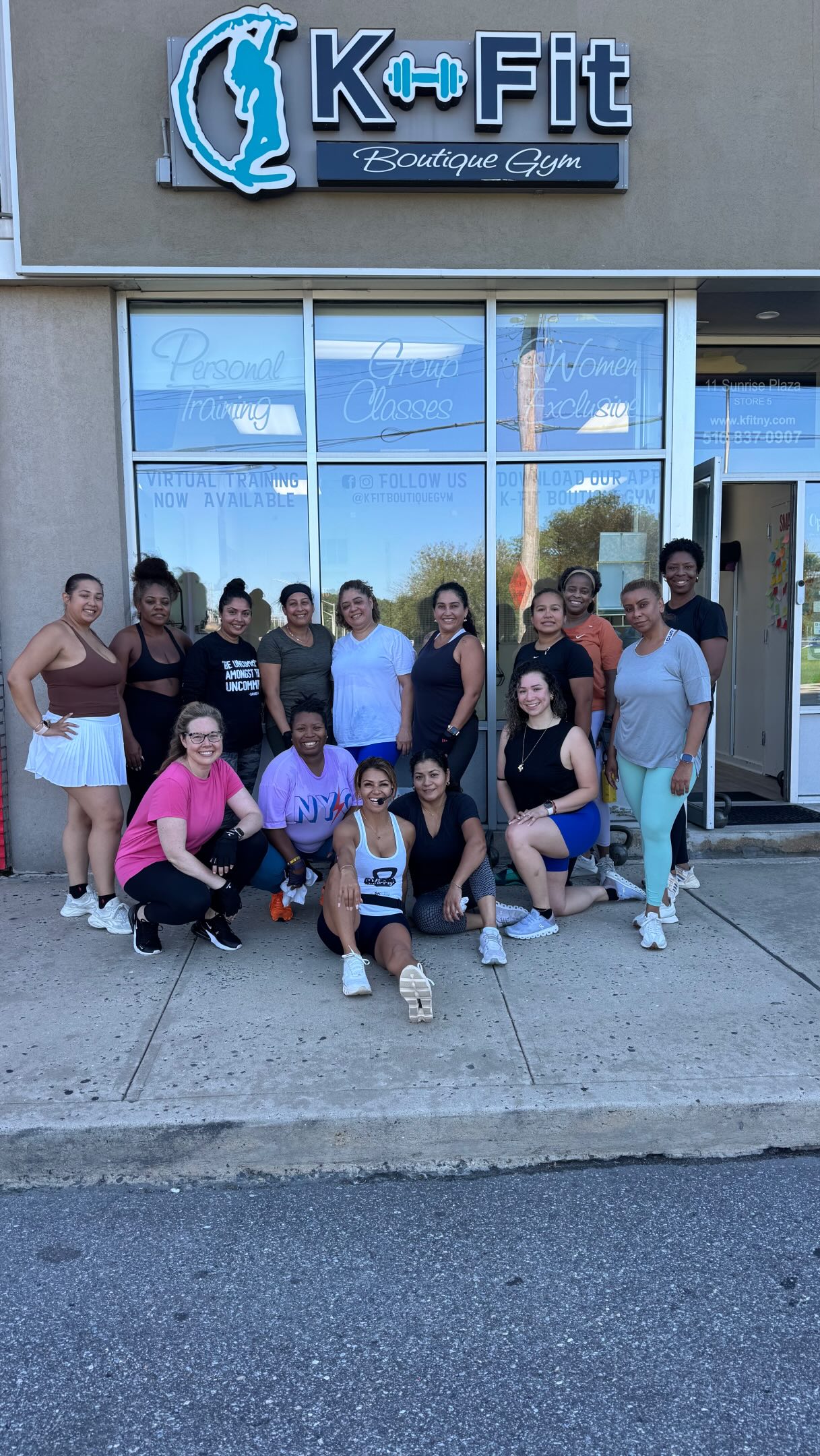 Labor Day, the K-Fit way. 🇺🇸💪🩵
One class. One room. One incredible energy! 🔥
Our K-Fit ladies showed up, worked hard, and made our Labor Day workout with Coach Karina one to remember.
Thank you to everyone who spent part of their holiday moving, sweating, and getting stronger with us. 🩵
Missed this one? Don’t miss the next K-Fit special workout! 👀
#KFit #KFitGirls #LaborDayWorkout #StrongWomen #kfitcommunity
