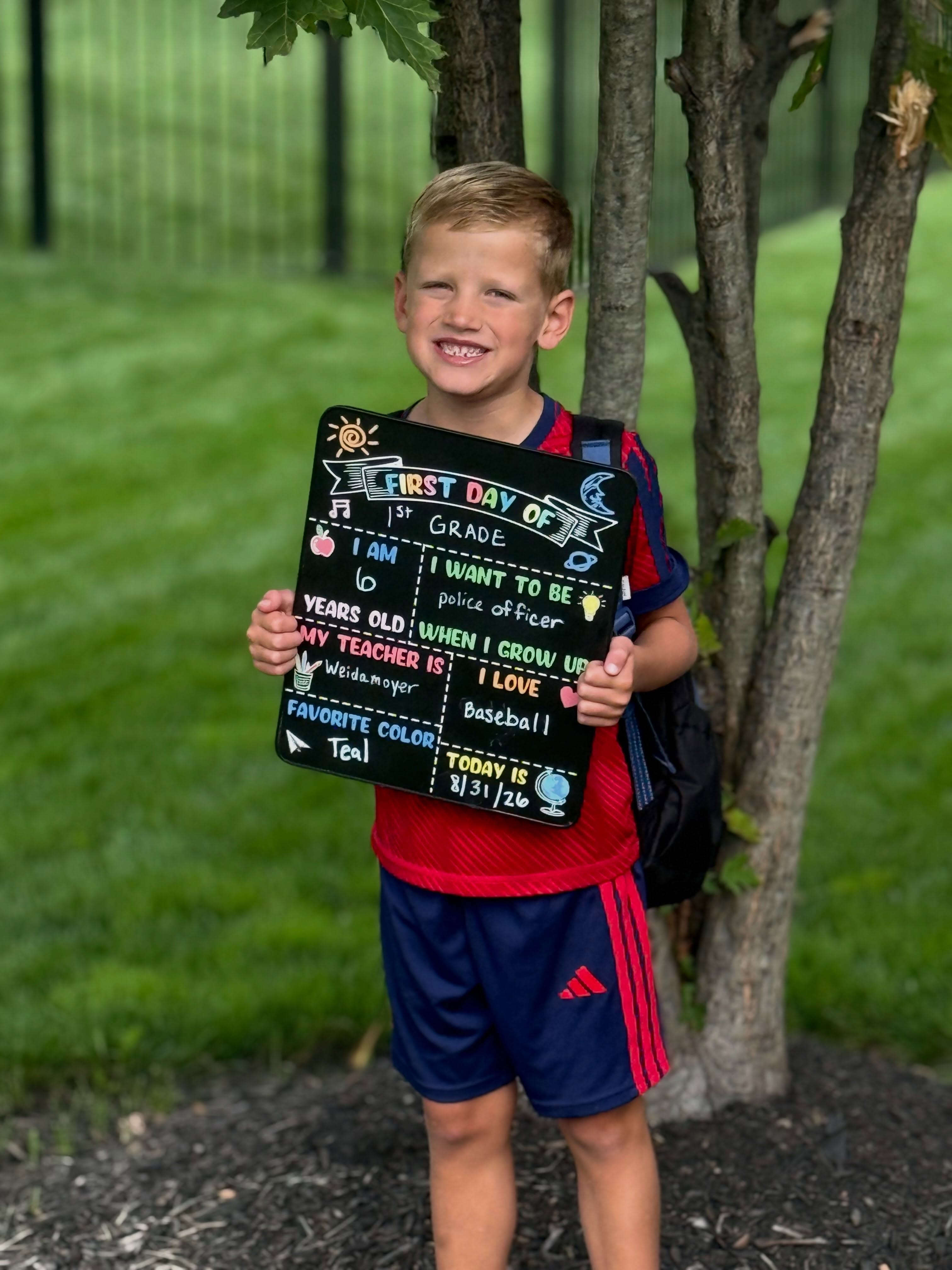First grade 🎒