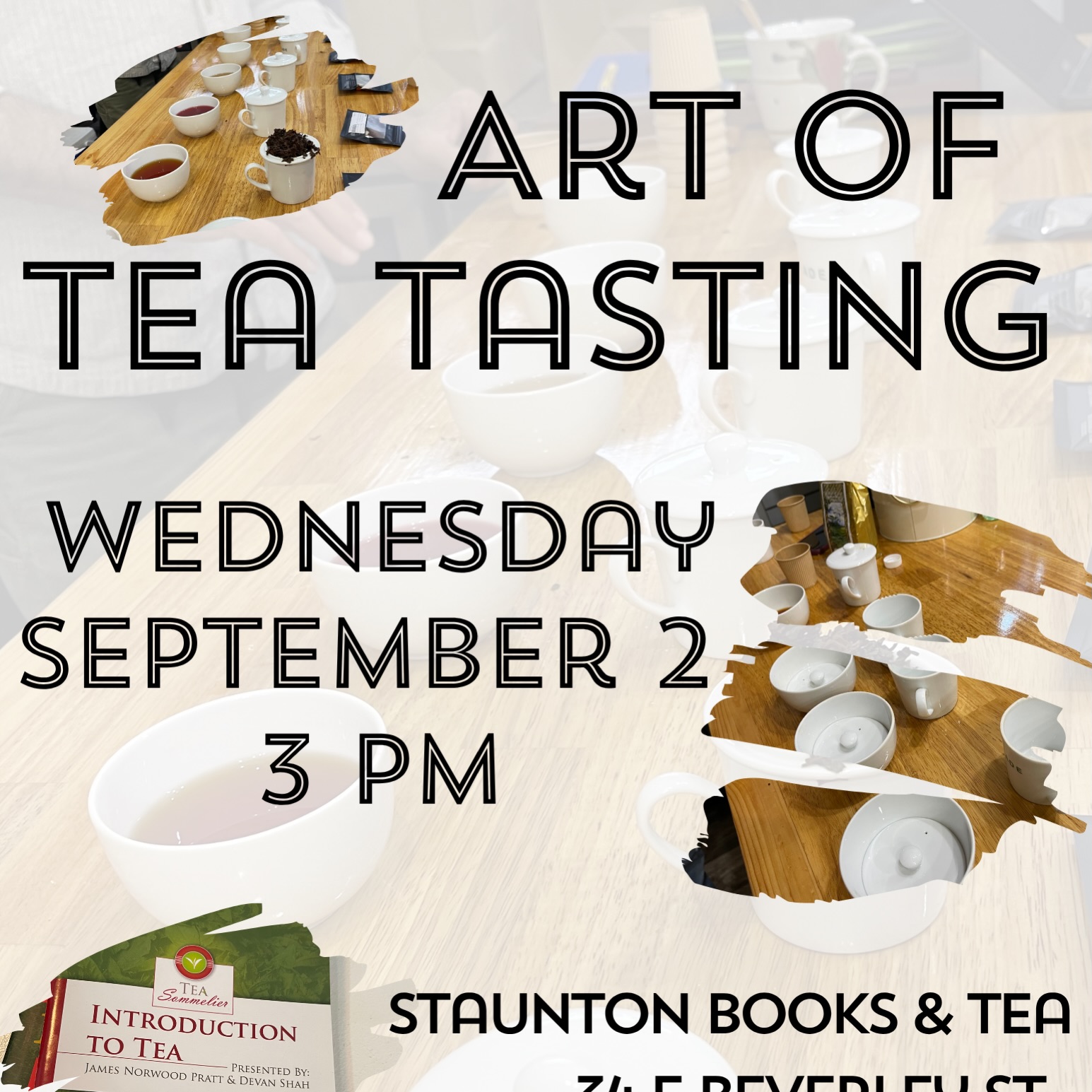 Join us for the tea tasting this Wednesday! Events link is in bio. #stauntonva #downtownstaunton #lovestaunton #visitstaunton #stauntonvirginia