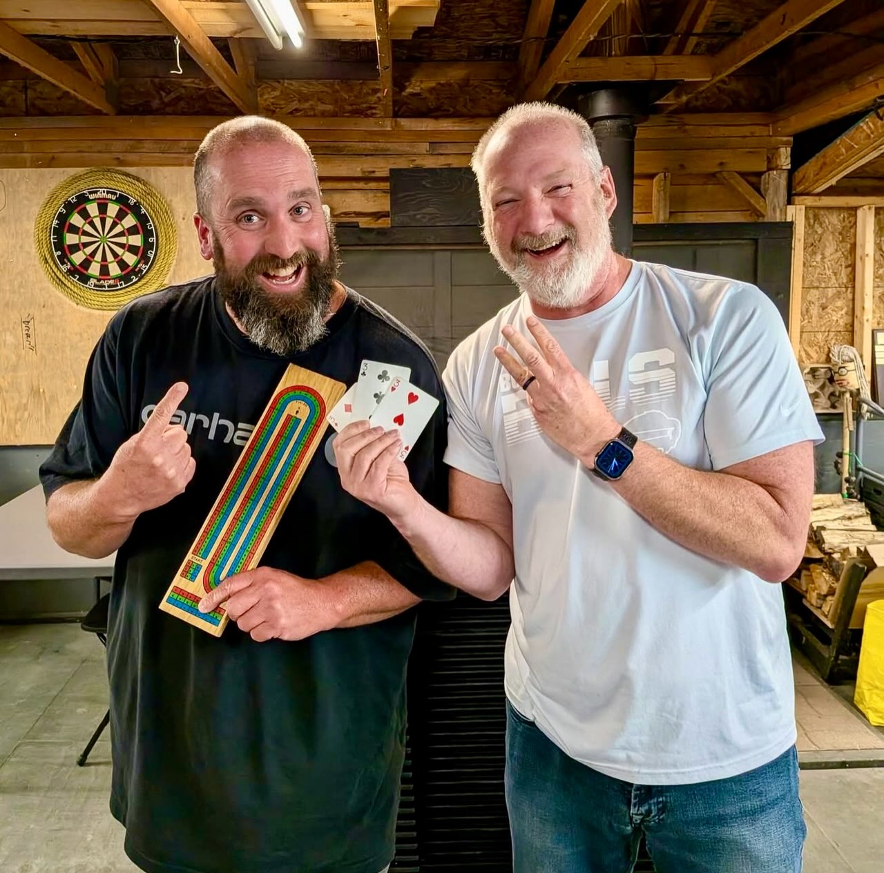 โ ๏ธ Crib Tournament was a success! โฅ๏ธ
๐ฅWinners: Dave and Jody
๐ Highest Hand: Clarke, Michelle, Kalen and Matt - All with 20 point hands!
๐ Booby Prize: Pedro and Michelle
#cribbage #cards #campground #familyfun #novascotia