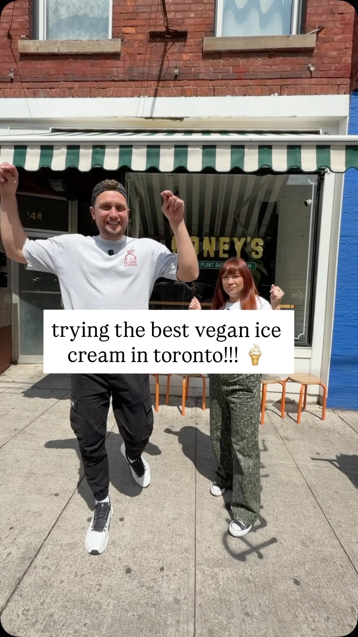 🍦 Exclusive Honey’s Deal Only on Plant Curious for the ENTIRE Month of September!
Okay Toronto… we finally made it to Honey’s Premium Plant-Based Ice Cream with @hotforfood — and YES, the hype is SO real. 🤯
And to make their ice cream even better (if that’s possible)… Honey’s has a brand-new Plant Curious pop-up deal for the entire month of September! 🌱
🍨 THE DEAL: BUY 1 SCOOP, GET 1 SCOOP FREE!
Bring a friend and each grab a scoop OR, if you’re rolling solo, put both scoops on the same cone. 😏
🍦 Cups & regular cones included — waffle cones available for a $2 upgrade
📍 Honey’s Dundas West & Leslieville locations
📅 Available September 2nd–30th
🌱 Exclusively for Plant Curious Sprouties
If you’re not a Sproutie yet, you can join Plant Curious for just $1/month for your first 6 months and start using this deal + tons of other plant-based deals around Toronto!
👉 Join at thisisplantcurious.com
Now the important question… what Honey’s flavour are you getting?! 👇🍦
I can’t wait to explore more flavours… this vegan ice cream is INSANE! 🤯
#torontovegan #torontoicecream #veganicecream #vegantravel #torontoeats finding the best vegan eats in Toronto