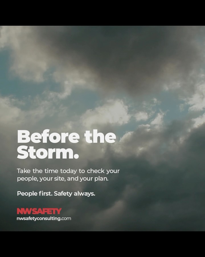 Before the Storm ⛈️
The best time to prepare isn’t when the weather arrives.
Check your people. Check your site. Check your plan.
Because when conditions change, being prepared matters.
People first. Safety always.
#SafetyFirst #ConstructionSafety #JobSiteSafety #TropicalStormEdouard