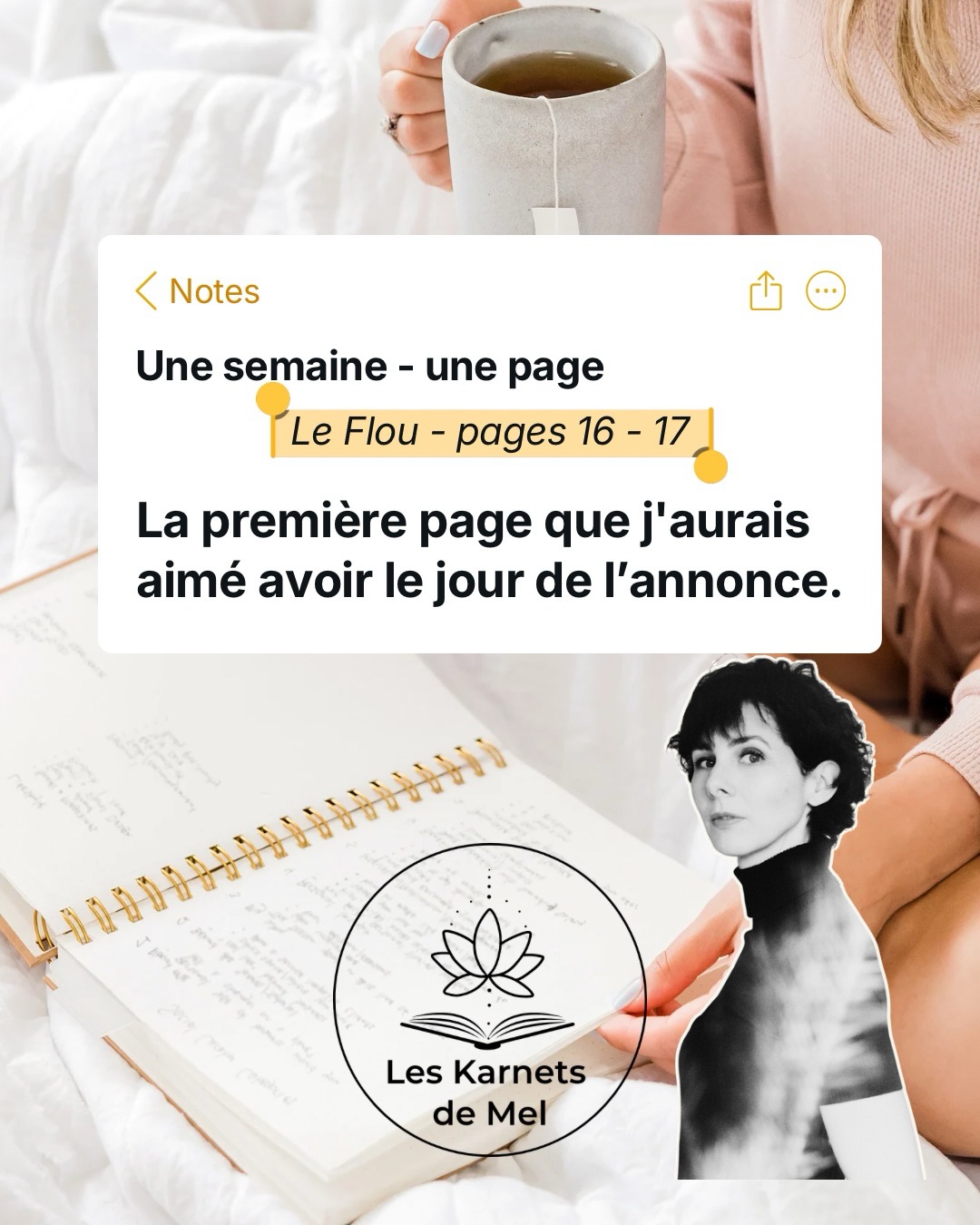 Je commence ce mois de septembre avec une série un peu spéciale. Je vais vous présenter une page du Karnet chaque semaine et vous raconter pourquoi elle existe, comment l’utiliser et ce qu’elle peut vous apporter.
Commençons par LE FLOU.
Cette page est née d’un souvenir très précis.
Celui de sortir d’un rendez-vous médical incapable de me rappeler la moitié de ce qui venait d’être dit.
Le cerveau se protège.
Les émotions prennent toute la place.
Alors j’ai imaginé un espace où déposer immédiatement ce qui vient d’être vécu.
Pas seulement les informations. Les émotions aussi. Surtout les émotions.
Si tu es concernée ou que tu connais une femme qui en aurait besoin, le Karnet est disponible sur Amazon via le lien dans ma bio. Et sur le site de @lesfranjynes
#leskarnetsdemel #cancerdusein #santementale
