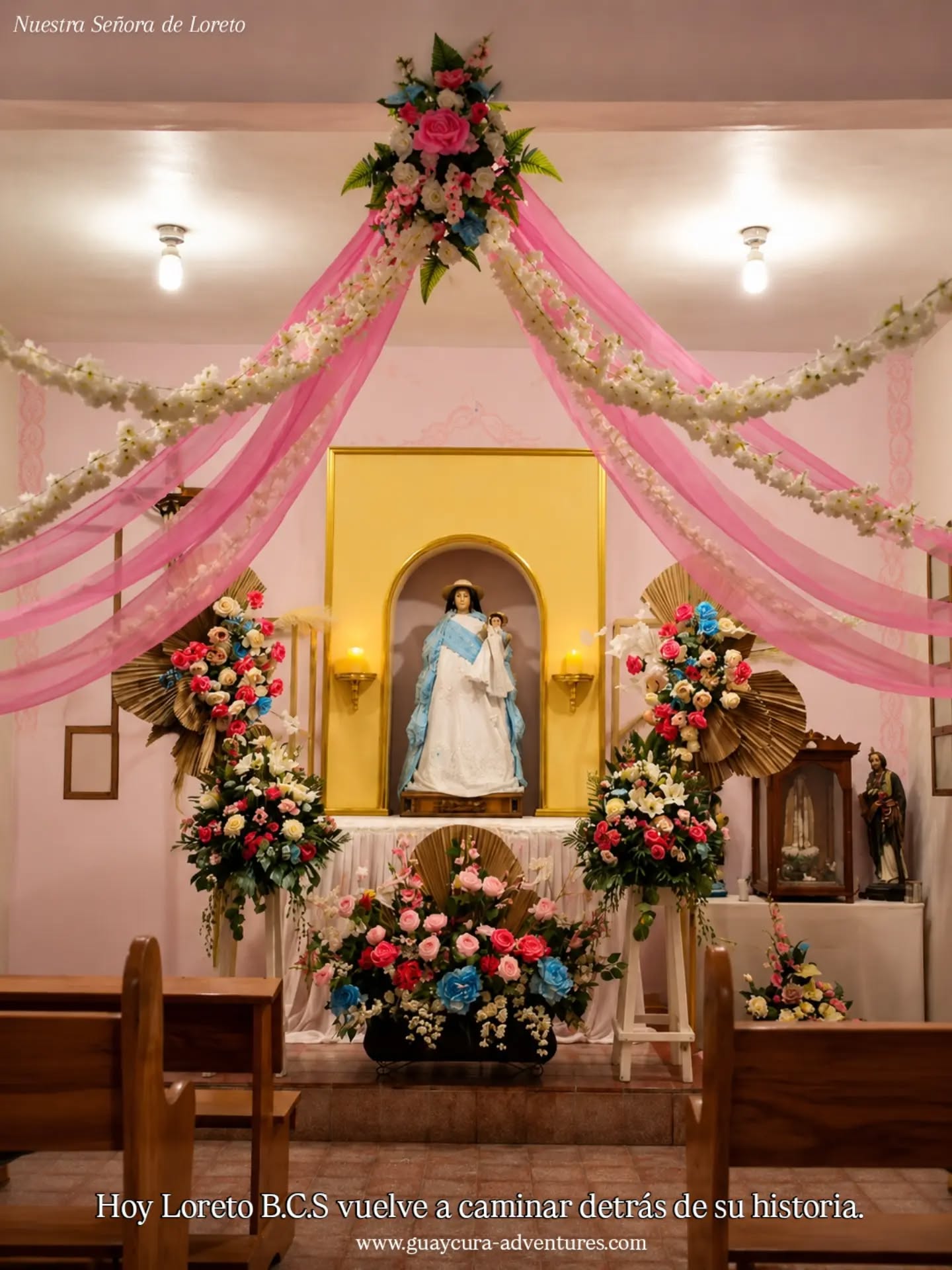 Hoy Loreto se llena de tradición, color y celebración. ✨
Comienzan las tradicionales Fiestas Patronales en honor a Nuestra Señora de Loreto, una celebración que forma parte de la identidad y esencia de nuestro destino.
Y qué mejor manera de vivir estos días que descubriendo también la belleza que rodea este Pueblo Mágico desde el Mar de Cortés.
ISLAND TOUR | CORONADO · DANZANTE · CARMEN
Disfruta de aguas cristalinas, playas escondidas, snorkel y paisajes únicos mientras formas parte de una temporada muy especial para Loreto.
10% OFF | Código 4MTR4
🌐 www.guaycura-adventures.com
📲 613 124 4158
#GuaycuraAdventures #LoretoBCS #FiestasPatronales #NuestraSeñoraDeLoreto #MarDeCortés