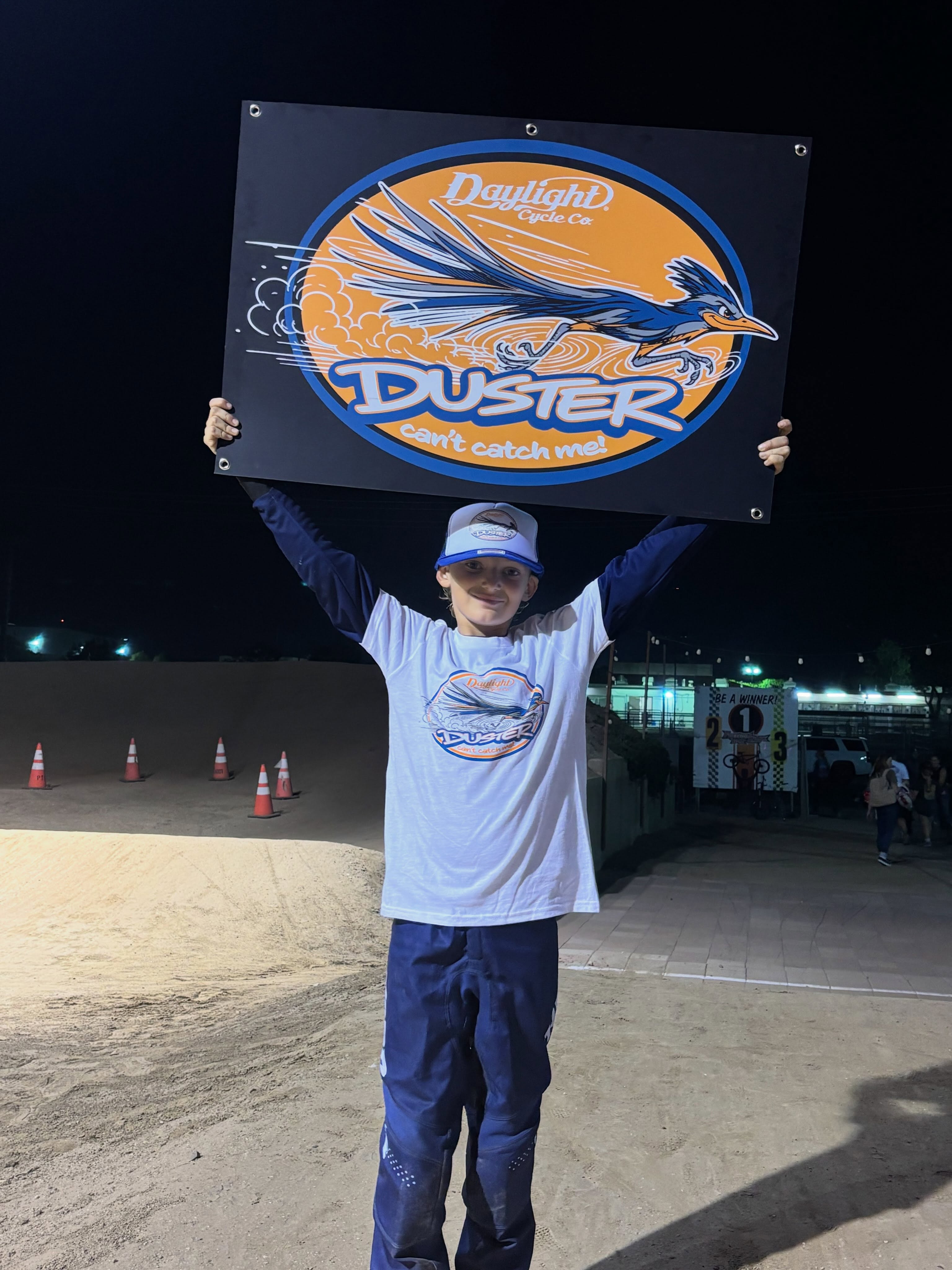 The Summer Heat Series is done & dusted 💨🔥
HUGE congrats to our overall series winner, 9 Novice Kade Nunez @tnunez927, who earned the absolute maximum points (6 wins + all 10 race entry points with high rider count) and won himself a brand new Daylight Duster race frame!
And shoutout to our raffle winner, Rowan Givens @gossipgirlbmx, who also won herself a Duster frame by racing most of the series, which meant she had a lot of race entries in the raffle pot. We can’t wait to see Kade & Rowan ripping around the track on their new Dusters!
Final Overall Leaderboard:
1. Kade Nunez
2. Jackson Voake
3. Jackson Espersen
4. Sierra Luna
5. Clay Gonzalez
6. Gauge Luna
7. Cooper Fuller
8. Bear Flores
9. Maverik Valenzuela
10. Walker Steelmon
Huge thanks to our series partners at @daylightcycles for bringing the best bikes to our little local track! And thanks to @ericrupe and @rockypeakoutfitters for their donations throughout the series to make it memorable for all participants.
Lastly, thanks to ALL our riders and families for making these past 5 weeks some of the best of the year at the track. The vibes and track community are truly what make Freedom Park BMX special. We had 103 riders race the series, proving that BMX is alive and well in Ventura County.
Now let’s keep it going all fall! See you at the track 🔥
#freedomparkbmx #daylightduster #seeyourselfwinning #summerheatseries #supportyourlocaltrack