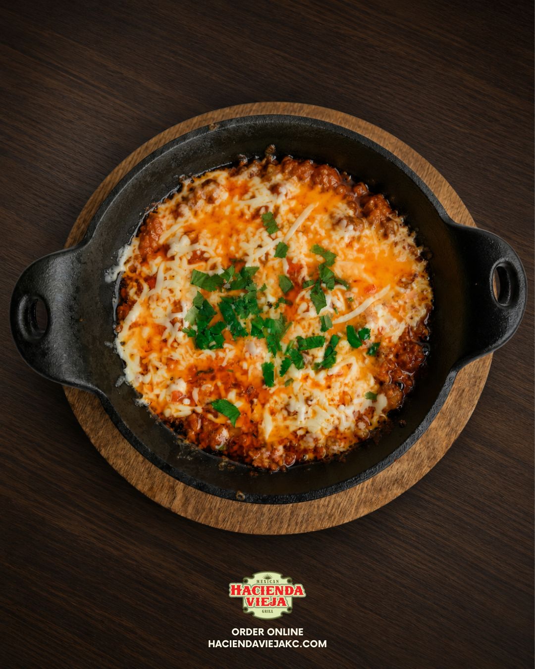 Some cravings are meant to be shared… but we won’t blame you if you keep this one all to yourself.⠀
⠀
Come enjoy authentic Mexican flavor.⠀
haciendaviejakc.com ⠀
#TasteTheDifference
