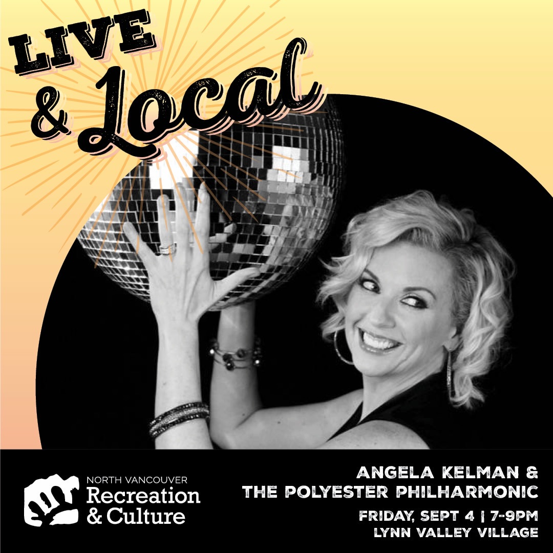 It’s the final week of @nvrc Live & Local summer concert series!
Bring your dancing shoes to Lynn Valley Village this Friday 🪩