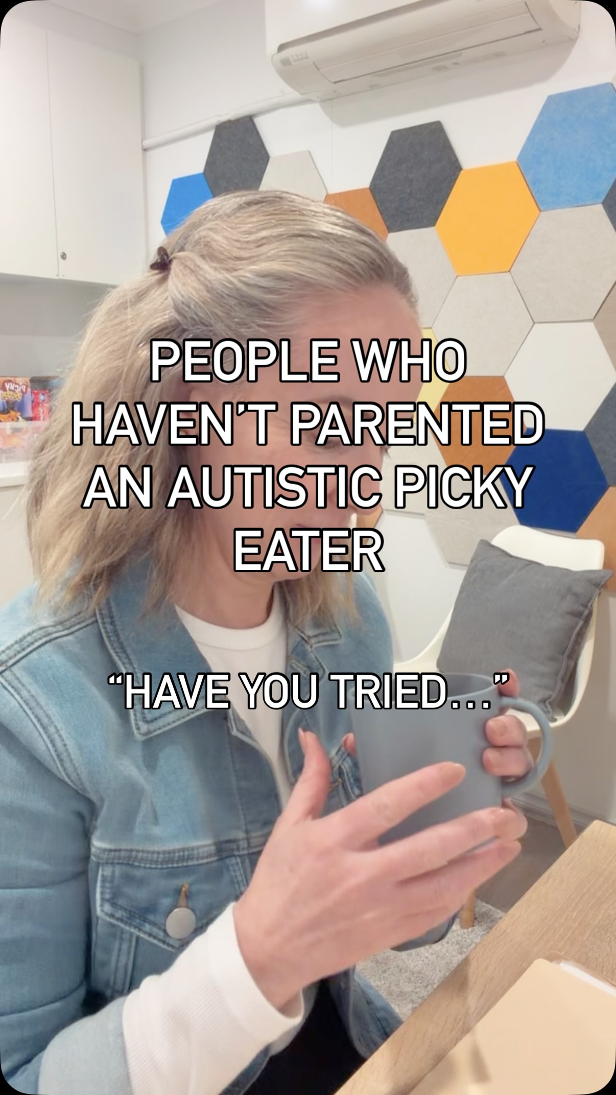 āHave you triedā¦?ā
If you donāt have an autistic child who struggles with eating, it can be hard to understand just how much parents have already tried.
āHave you tried hiding vegetables?ā
āHave you tried not giving them anything else?ā
āTheyāll eat when theyāre hungry.ā
āJust keep putting it on their plate.ā
For parents who have already tried the bribing, begging, negotiating, withholding and endless well-meaning advice⦠āHave you tried?ā can almost feel laughable.
Or worse, it can leave them wondering, āWhat am I doing wrong?ā
As a nutritionist and feeding therapist, I see families who have tried countless strategies without anyone first helping them understand WHY their child is struggling to eat.
Sensory processing. Anxiety. Predictability. Interoception. Oral-motor skills. Previous experiences with food. There can be so much more going on than simply ābeing picky.ā
Once we understand the why, we can create a targeted, evidence-based plan using responsive feeding strategies that build both the childās AND the parentās confidence around food.
If youāre supporting an autistic picky eater and youāre wondering what actually helps, comment FEEDING and Iāll send you my FREE Autism & Picky Eating Guide.
#autismandfeeding #pickyeating #autismnutrition #autismparenting #pickyeater