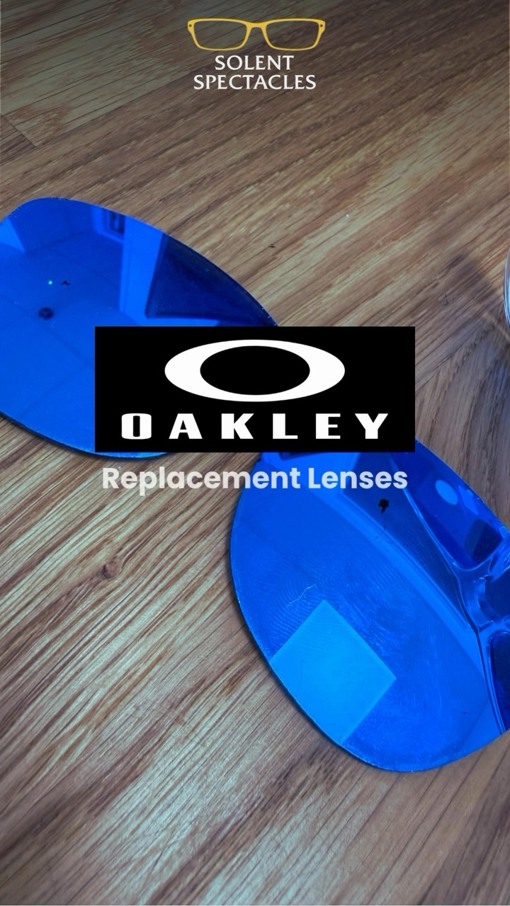 Scratched lenses don’t always have to mean new glasses. 👓
These Oakleys were still going strong, the lenses just weren’t.
A fresh set of replacement lenses and they’re ready to go again, complete with that seriously good blue mirror finish. 💙
Love your frames? Keep them.
Ask us about replacement lenses.
#SolentSpectacles #Oakley #ReplacementLenses #Sunglasses #Eyewear