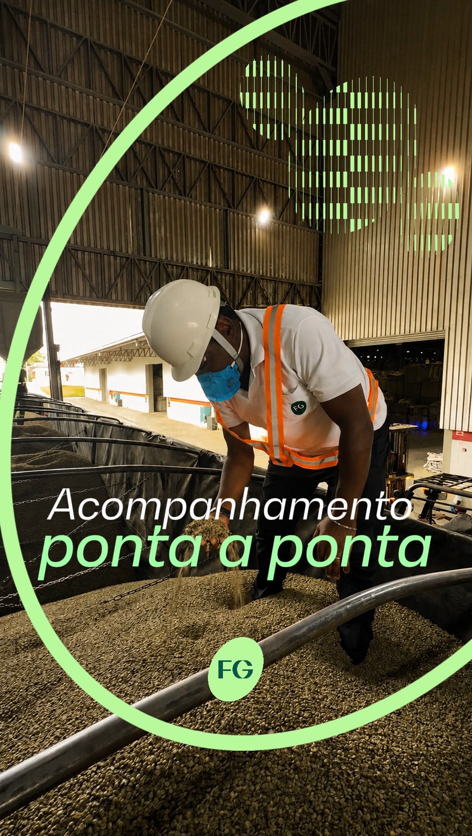 Da entrada no armazém até o embarque final, cada etapa do processo exige um nível rigoroso de controle, atenção e precisão para garantir que o produto chegue ao destino com a máxima excelência.
Na FG Corretagens, acompanhamos o fluxo operacional de ponta a ponta: fazemos a supervisão constante do estoque, realizamos a conferência detalhada dos lotes e preparamos cada café estritamente de acordo com as especificações e exigências do que foi negociado.
Na etapa de expedição, o cuidado se mantém absoluto na movimentação e no carregamento das sacas e bags, preservando a integridade física e a qualidade dos grãos ao longo de todo o percurso.
Nosso compromisso é assegurar transparência, rastreabilidade e tranquilidade para produtores e compradores em cada negociação.
Queremos entender melhor o seu momento no mercado. Como podemos estruturar o acompanhamento do seu próximo lote de café?