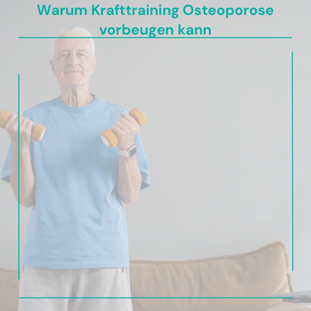Osteoporose betrifft nicht nur ältere Menschen – und Knochen sind keineswegs „starre“ Strukturen.
Unser Knochen befindet sich ständig im Umbau. Belastung gibt dem Körper ein Signal, Knochenstrukturen an die Anforderungen anzupassen.
Genau deshalb kann regelmäßiges Kraft- und Belastungstraining ein wichtiger Bestandteil der Osteoporoseprävention sein.
👉 Was Krafttraining bewirken kann:
* 🦴 setzt mechanische Reize auf den Knochen
* 💪 erhält bzw. verbessert die Muskelkraft
* ⚖️ verbessert Gleichgewicht und Koordination
* 🛡️ kann dadurch das Sturzrisiko reduzieren
* 🚶 unterstützt die körperliche Selbstständigkeit
Dabei muss man nicht mit maximalen Gewichten trainieren. Entscheidend ist eine regelmäßige, angemessene Belastung, die an Alter, Trainingszustand und individuelle Voraussetzungen angepasst wird.
Gerade in der Reha kann deshalb eine Kombination aus Kraft-, Gleichgewichts- und Funktionstraining sinnvoll sein.
➡️ Fazit:
Krafttraining trainiert nicht nur Muskeln. Richtig dosierte Belastung ist auch ein wichtiger Reiz für starke Knochen.
#Osteoporose #Krafttraining #Physiotherapie #Reha #Gesundheit