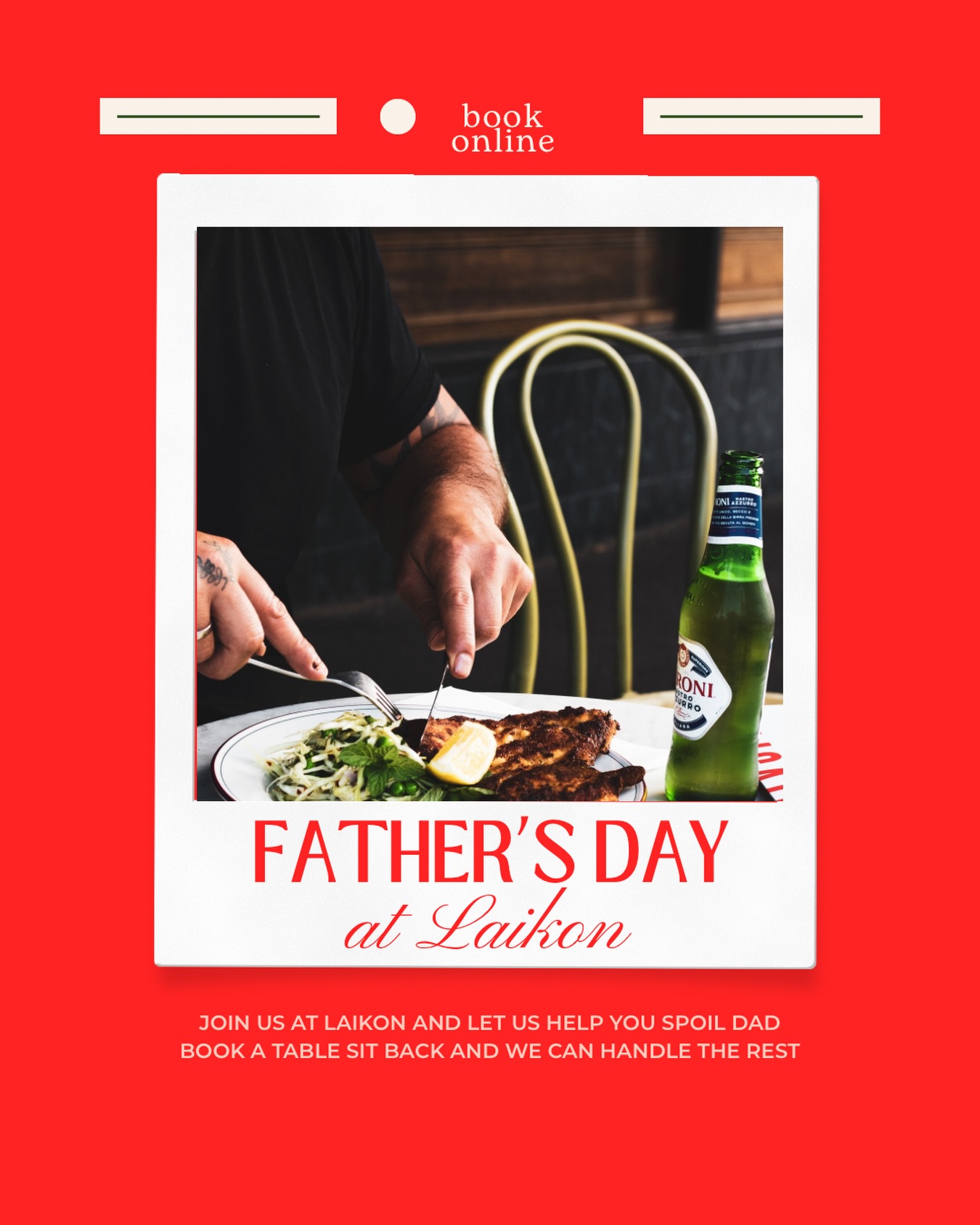 Dad deserves a feast. ❤️
This Father’s Day, bring Dad to Laikon for a proper breakfast or lunch — good food, good coffee and plenty of reasons to linger a little longer. 🍳☕️🥪
Then shop in the deli and take some of Dad’s favourites home for later. Because one meal is never quite enough. 😉
Happy Father’s Day to all the dads, grandads and father figures! ❤️
#FathersDayMelbourne #LaikonDeli #RichmondMelbourne #MelbourneFoodie #ShopLocal