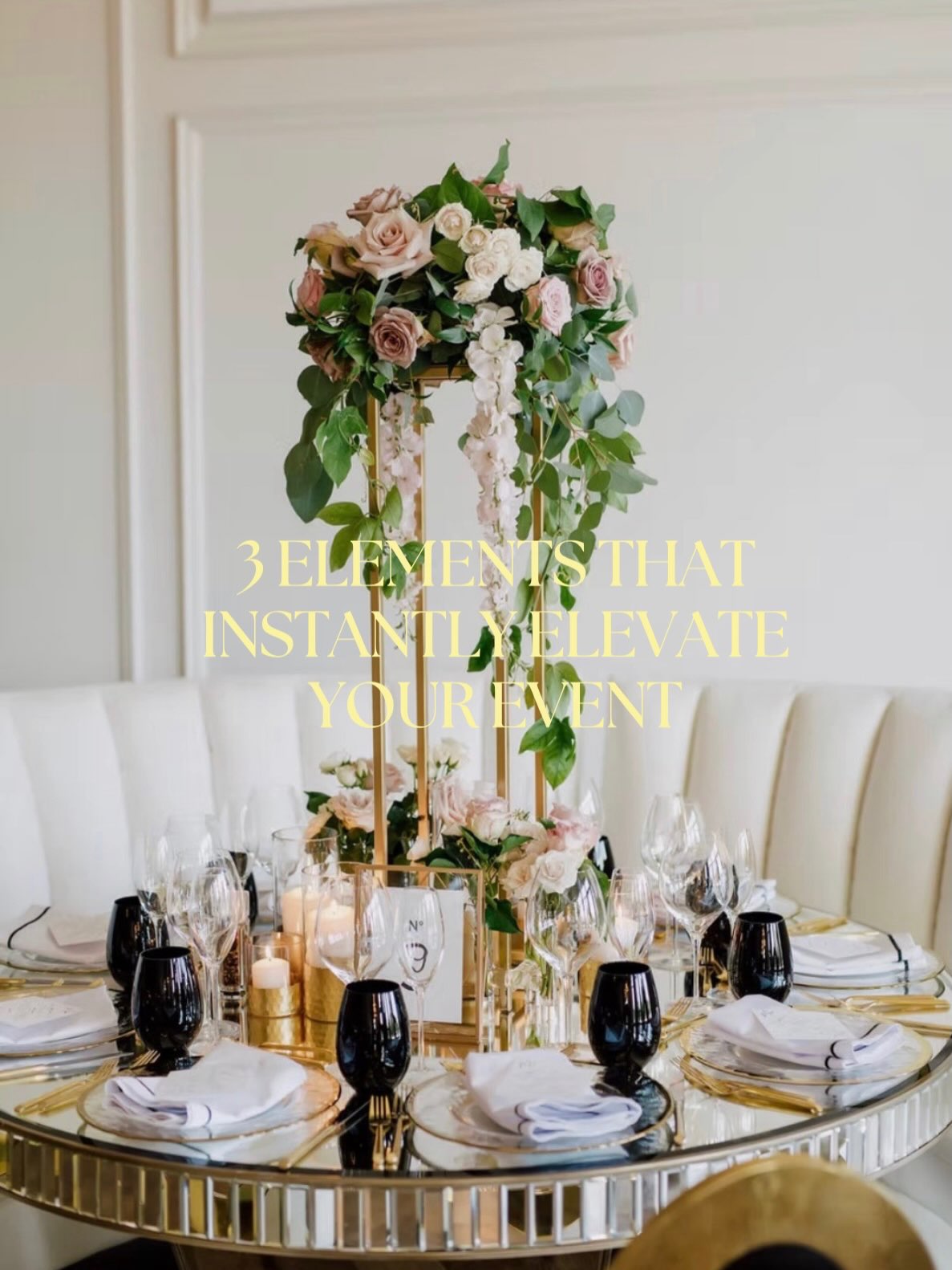 3 elements that Instantly elevate your event โจโฌ๏ธ
1. Lighting- Lighting can completely change how a room feels. You donโt need elaborate productionโwarm, intentional lighting does most of the work.
* Lots of candles at varying heights
* Warm uplighting
* Pin spots on tables or florals
* Dimming harsh overhead lights
* A beautiful glow around the room
2. Airy Backdrop- An airy backdrop creates an instant sense of luxury by combining scale, dimension and negative space. Rather than overwhelming the room, it draws the eye in, allows the design to breathe and creates a beautifully considered focal pointโmaking the entire event feel more elevated and custom.
3. Ok this one is 2!- Mirror Tables & Pattern floor
Mirror tables reflect candlelight, florals and the room around them, creating depth and that effortless sense of glamour.
A classic patterned dance floor anchors the space, adds architectural interest and turns an otherwise functional element into part of the overall design.
The result? More dimension. More polish. More visual impact.
Luxury isnโt always about adding more. Itโs about choosing the details that make the entire room feel considered.
#eventplanner #weddingplanner #designer #designelements #wedding Toronto Miami party