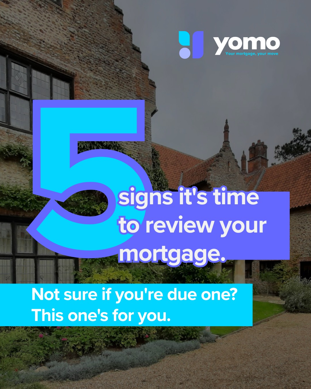 When did you last look at your mortgage properly?
If the answer is "a while ago" (or "not since I took it out") you might be missing out on a better setup for where you are now.
Here are 5 signs it's worth a proper review. Save it, share it, or drop us a message if you'd like a look at your current position.
#Remortgage #MortgageAdvice #UKProperty #Homeowners #PersonalFinance
Please note: This post is for information purposes only and does not constitute financial advice. Your home may be repossessed if you do not keep up repayments on your mortgage or any other debts secured on it. There may be a fee for mortgage advice. The precise amount will depend upon your circumstances. Yomo Finance Ltd is an Appointed Representative of The Right Mortgage Ltd, which is authorised and regulated by the Financial Conduct Authority.