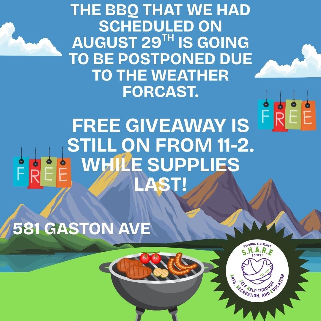 Update to our FREE GIVEAWAY!
Hope to see you tomorrow from 11 to 2 for our FREE GIVEAWAY.