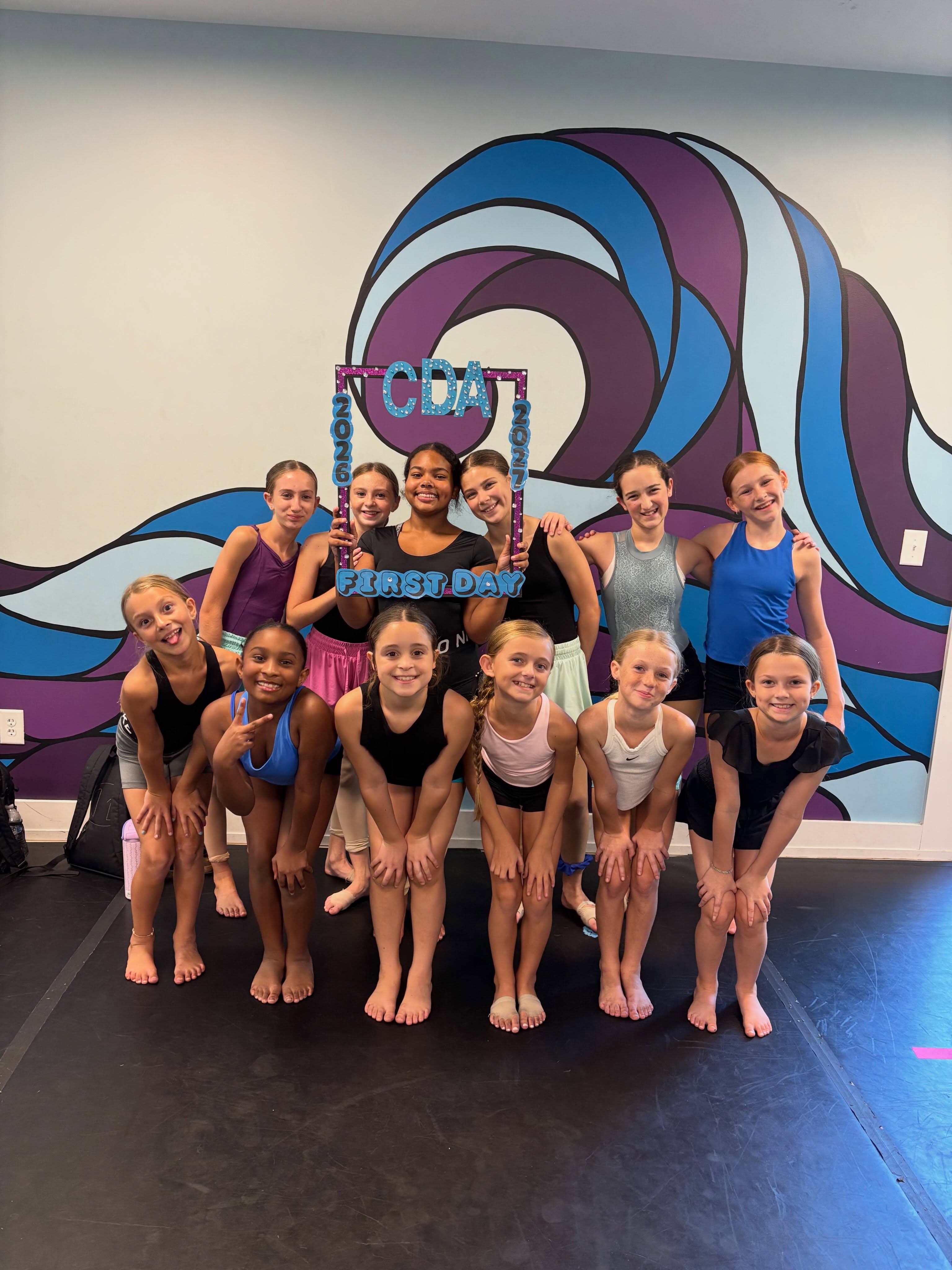 Wednesday classes are having so much fun on their first day of dance!