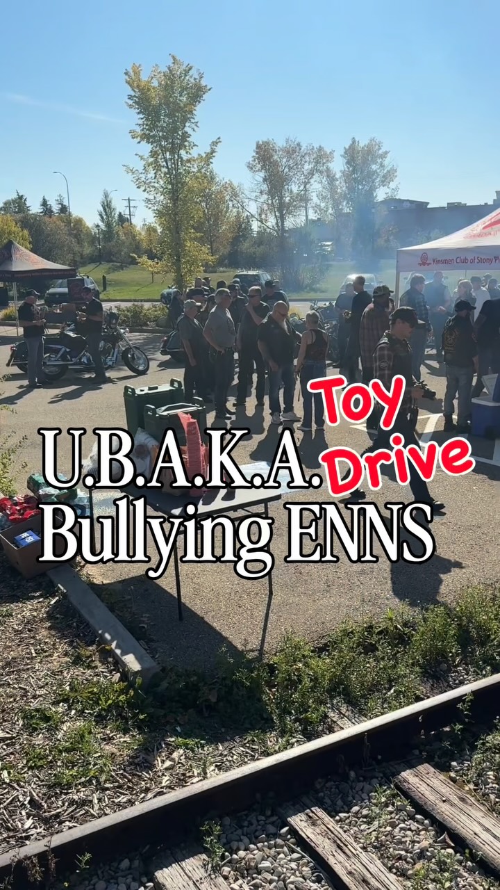 We would like to send a heartfelt thank you to the folks at U.B.A.K.A. and Bullying Enns for once again hosting their annual Toy Run in support of the Christmas Hamper program. It was a beautiful September day, and nearly 50 riders showed up in support of the cause.
We were also joined by our friends at the Spruce Grove Kinettes. Thanks for helping us feed this crew (even if we did have to fight off the wasps to do it). 😅
At the end of the day, we had nearly 2 full SUVs of donated toys, eight bags of food for the Parkland Food Bank, $400 in gift cards and $626 in cash donations from these generous folks.
We are so grateful for your support - THANK YOU!