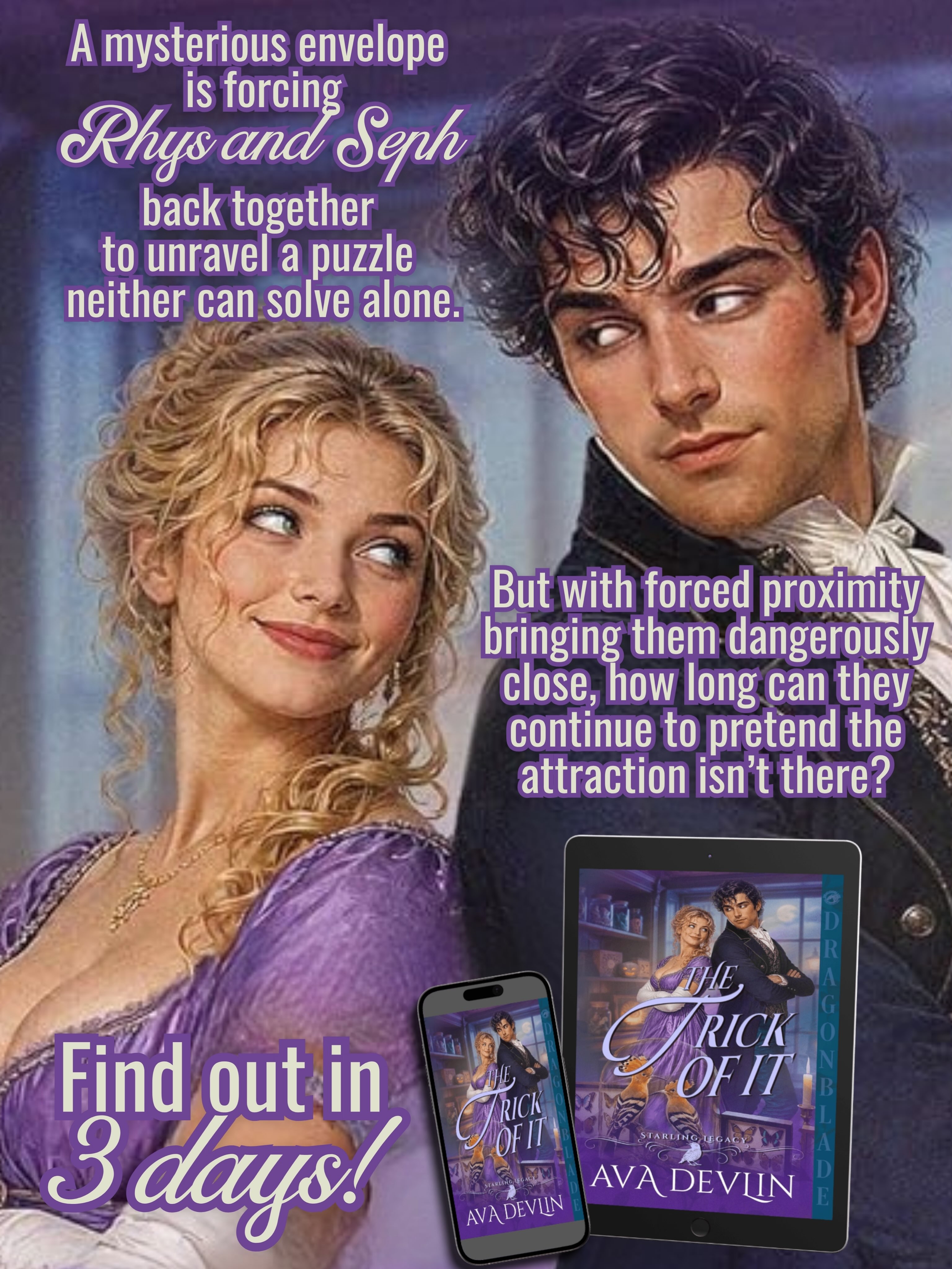A mysterious envelope is forcing Rhys and Seph back together to unravel a puzzle neither can solve alone.
The tricks? They remember.
The magic? It’s still there.
The attraction they’ve spent years pretending doesn’t exist?
That might be the one thing they can’t make disappear.
THE TRICK OF IT is the third installment in the Sterling Legacy series.
Preorder here:
https://amzn.to/4fFjtmS
Tropes you’ll enjoy:
Rivals to Lovers
Forced Proximity
One Bed
Fake Married
Irish Traveller Heroine
Welsh Hero
Tricksters in Love
Samhain/Halloween Romance
Gothic Atmosphere
Magical Realism