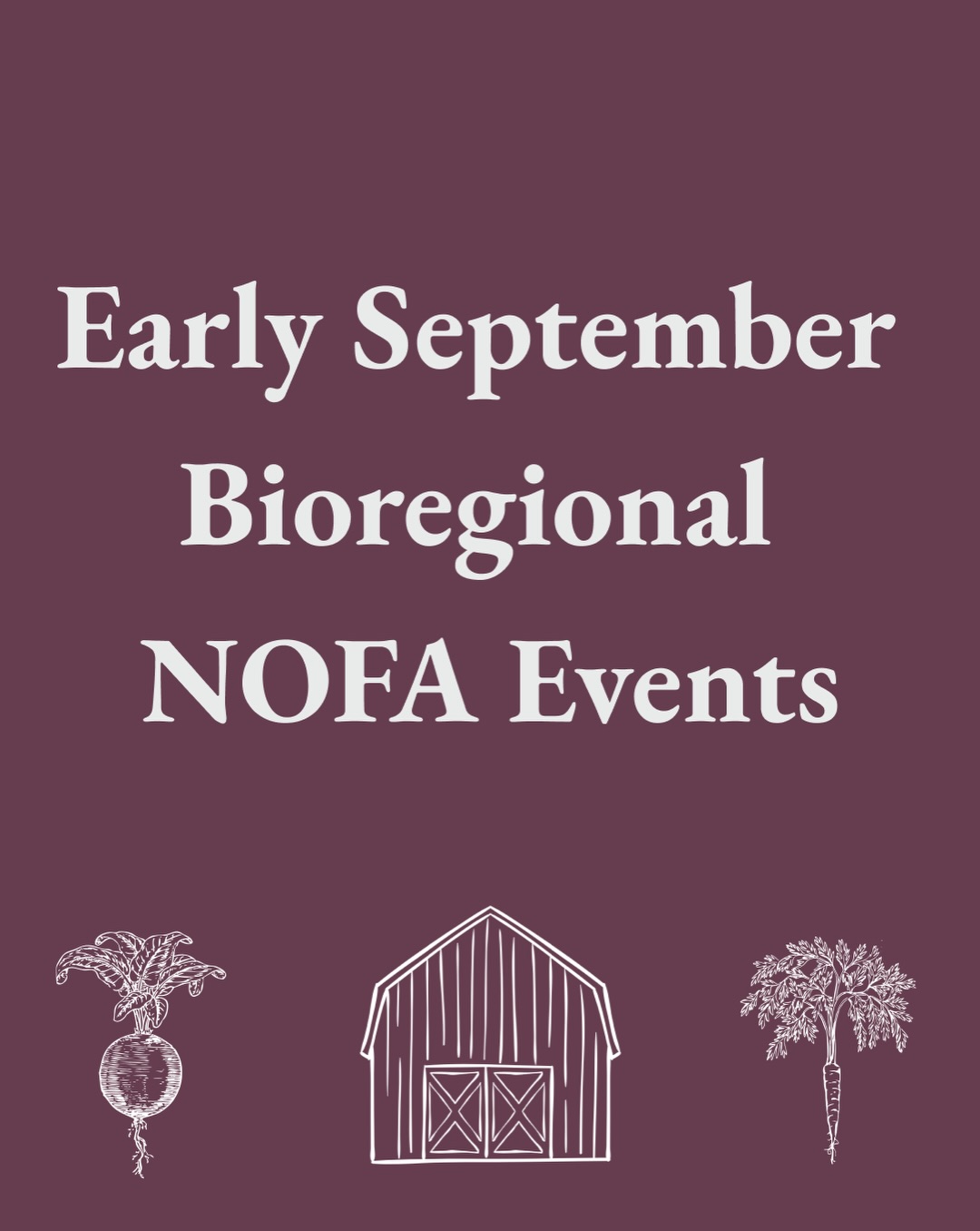 🗓️The weather might be getting cooler but summer is not over yet! Join us around the bioregion all September for an amazing program of NOFA gatherings!
☀️Honky Tonk Hoedown! Pizza socials! Field days! Technical training sessions! Farmer wellness days and more!
Thank you to our state chapters for bringing the people together as we round out the 2026 growing season!
State Chapters Hosting Events This Week:
🌱Vermont: @nofavermont
🌱New Hampshire: @nofanewhampshire
🌱New Jersey: @nofanj
🌱New York: @nofanewyork
See you there!
.
.
.
#farming #organicfarming #NOFA #regenerativeagriculture #regenerativefarming