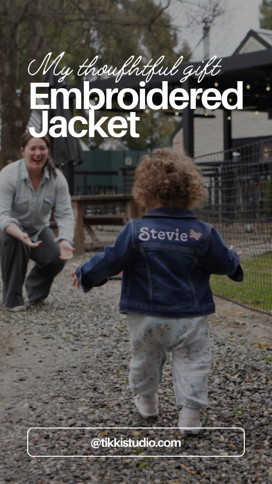 I personalized a jean jacket for my friend's toddler
#personalizedgifts #sewing #embroidery #queenstown #customizedgifts