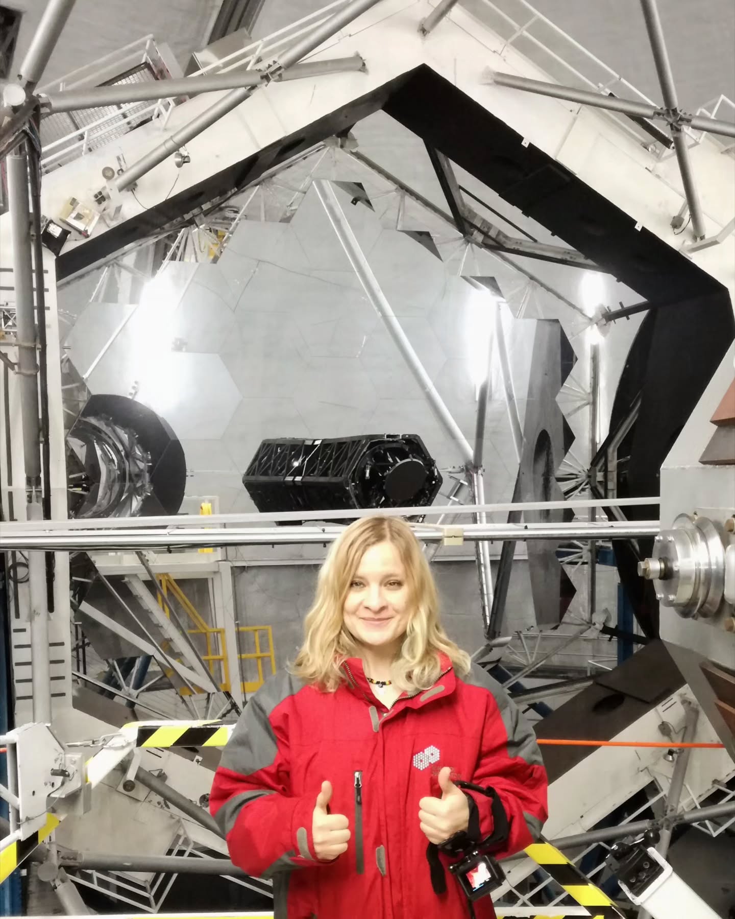 Congratulations to everyone involved in the creation and launch of @nasa NASA's Nancy Grace Roman Space Telescope! 😊
It is named after NASA's first Chief of Astronomy and the first woman to hold an executive position at the agency, also called the "mother of the Hubble Space Telescope". The telescope will have a field of view at least 100 times larger than Hubble's - potentially measuring light from a billion galaxies in its lifetime.
This observatory will also be able to block starlight to directly see exoplanets and possibly settle essential questions in the areas of dark energy and infrared astrophysics.
The picture of me here is at the W. M. Keck Observatory @keckobservatory when I worked at the Canada-France-Hawaii Telescope @cfhtelescope 😊.
SpaceX Falcon Heavy rocket with the telescope image credit: NASA/John Kraus
#NASA #telescope #space #astronomy #WomanFromMars