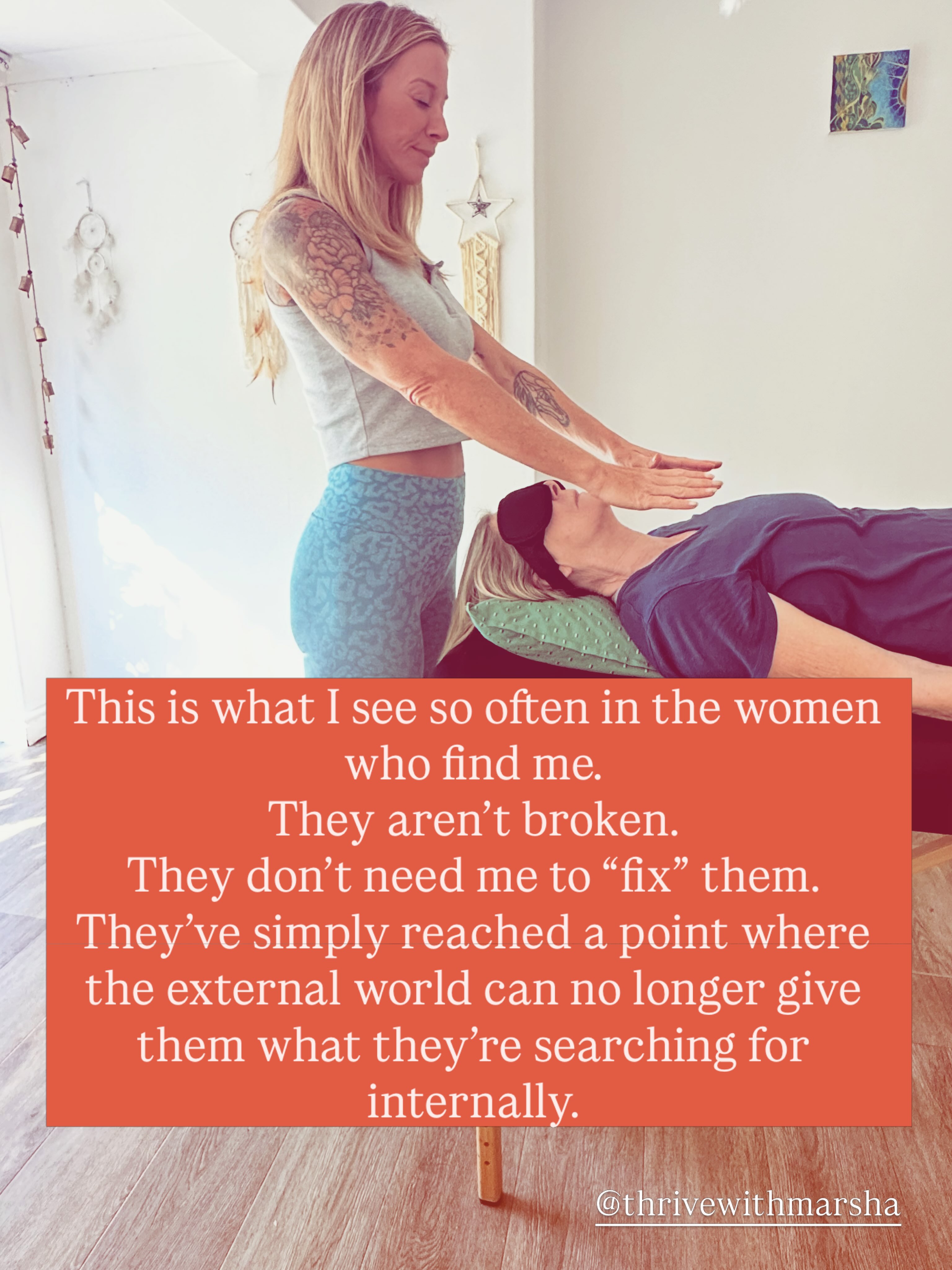 There is a subtle pattern I see in the people who are drawn to a Life Force Activation session with me.
Many donât arrive because their lives are falling apart.
Quite the opposite.
They have built beautiful, full lives. They are capable, grounded, and deeply devoted. They have families they adore, achievements they worked hard for, and so much of what they once envisioned for themselves.
And yet⌠there is this unmistakable hum beneath the surface. A quiet pull toward something deeper.
It isnât coming from a place of being ungrateful for what is.
It comes from the realization that there are inner landscapes within you that external achievements, titles, and everyday roles simply cannot reach.
There comes a moment where the longing isnât for more to do, fix, or achieve.
Itâs for aliveness.
For depth.
For raw connection and unapologetic intuition.
For the untamed essence of who you are beneath every role you play.
This is the heart of why I hold space for Life Force Activation.
In this space, Iâm not here to give you anything outside of yourself. You are not broken, and you donât need fixing.
Instead, we create an energetic container where your busy thinking mind can surrender, where the noise softens, and your innate life force, your vital, electric current is invited to awaken naturally. It is an opening where you move out of the intellect and drop straight into the somatic wisdom of your body.
Sometimes the journey isnât about adding anything more.
Itâs simply about remembering your own power.
⨠Ready to reconnect with your vital energy?
Send me a DM or click the link in bio to book your next one on one session.
In person in Cape Town, online Worldwide
đThrive with Marsha
#energyhealer #awakening #ascension #energyhealing #starseed