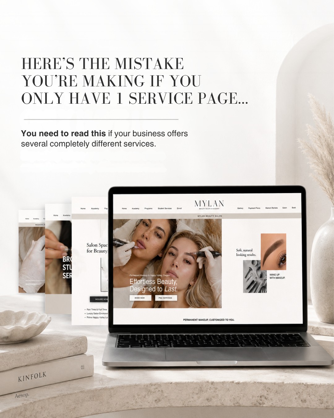 If your business offers 6+ services, one crowded service page may be hurting both conversions and SEO. 👀
Dedicated service pages give each offer room for details, FAQs, keywords, location targeting and a clear CTA, while helping Google understand exactly what each page is about. 🔎✨
Ready for a website built around your services and search strategy? Visit the link in bio. 💻
#WebsiteDesign #LocalSEO #SmallBusinessSEO #ServiceBusiness #WebDesign