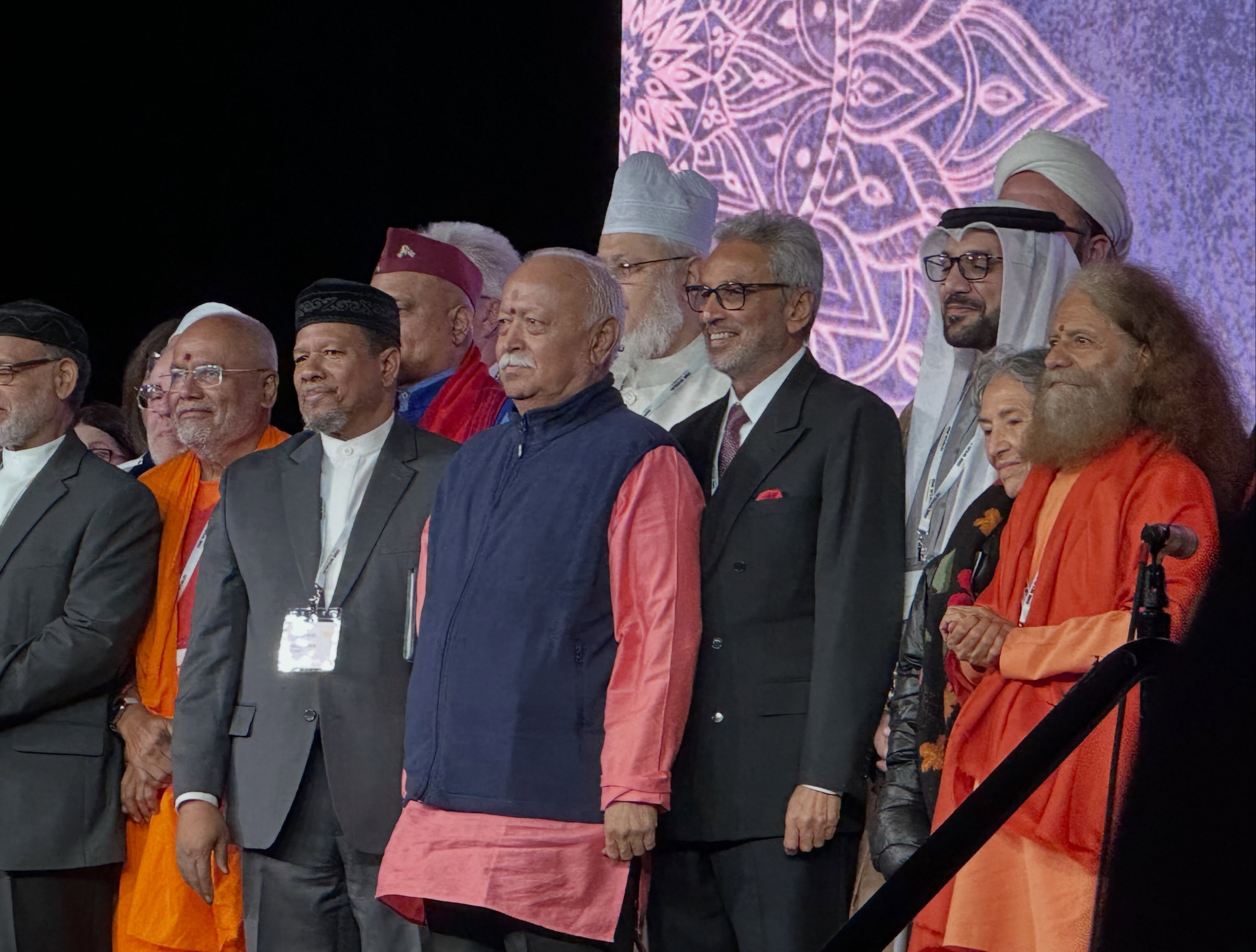 Photos from Universal Oneness Celebration w/ keynote speaker Dr. Mohan Bhagwat - Rashtriya Swayamsevak Sang Sarasangchalak - Saturday Aug 29th 2026 at Madison Square Garden, New York - #holinewyork #hindusoflongisland