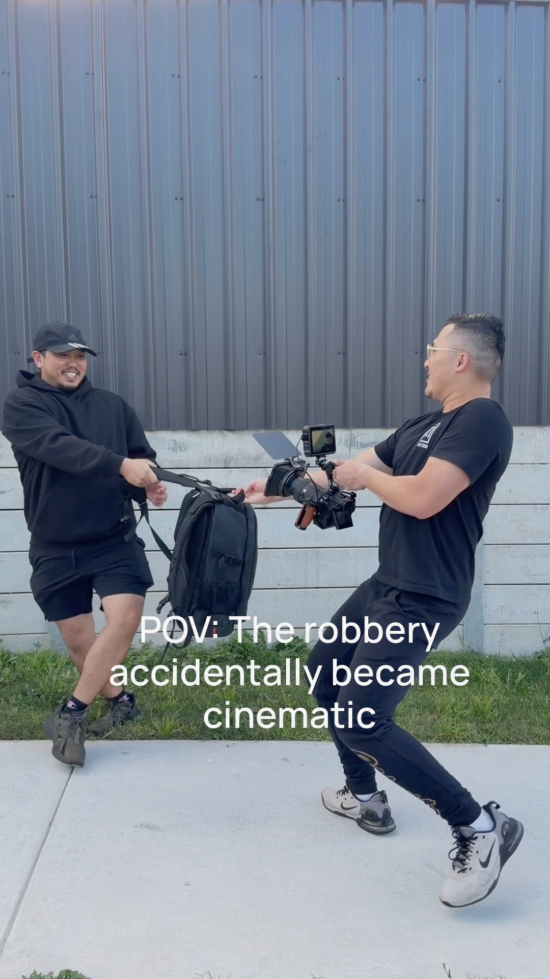 Priorities were questionable.
But any moment can become cinematic when you're willing to make a few sacrifices for the shot.