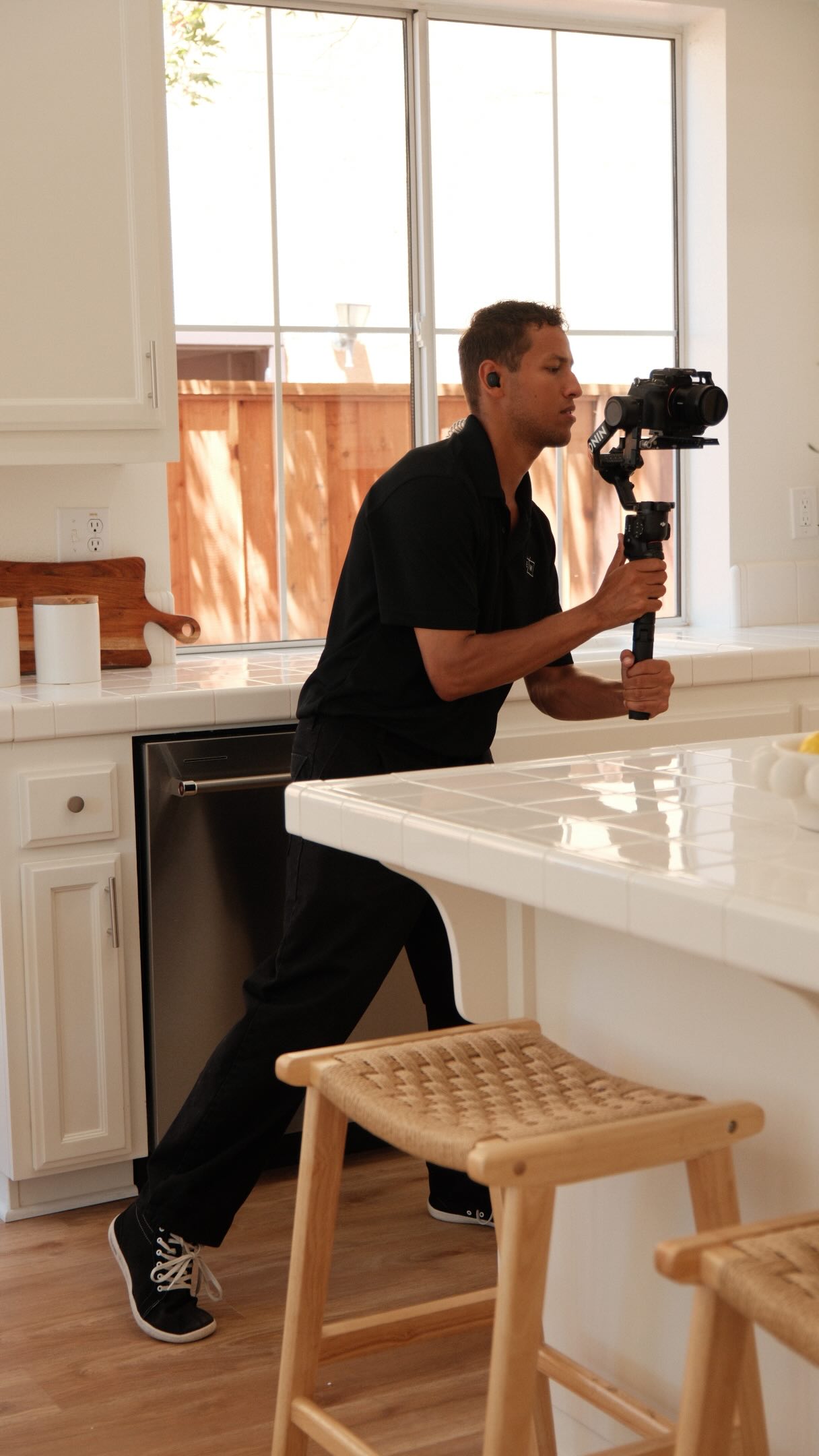 Some behind the scenes with our team π