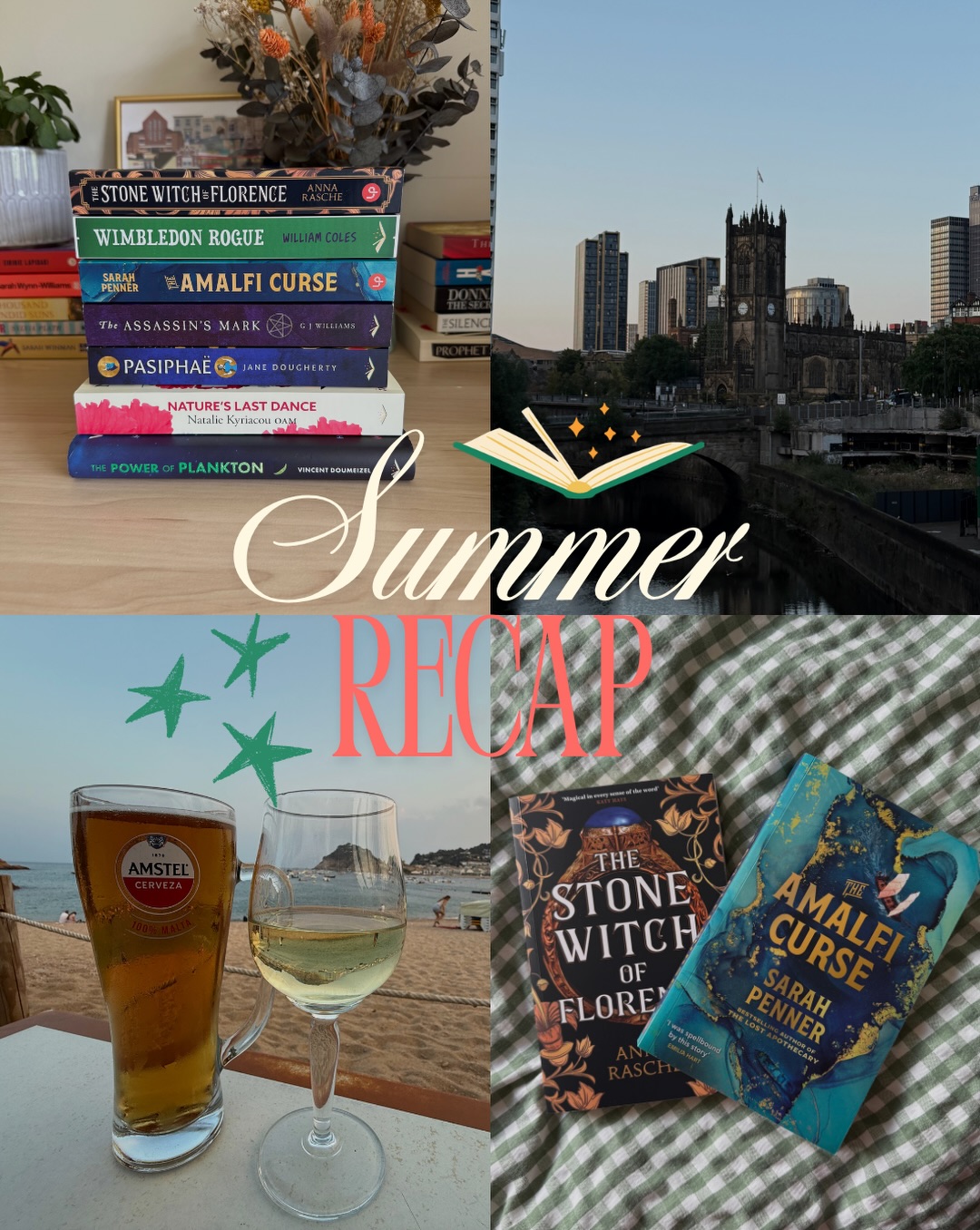 Summer recap! 🌈🌼🌅💛
While we’re saying goodbye to summer, there’s plenty exciting and bookish things to get excited about this autumn and winter!
Don’t forget, you can use code BYESUMMER26 on our website for 50% off your entire order until Friday 4th September 🥳