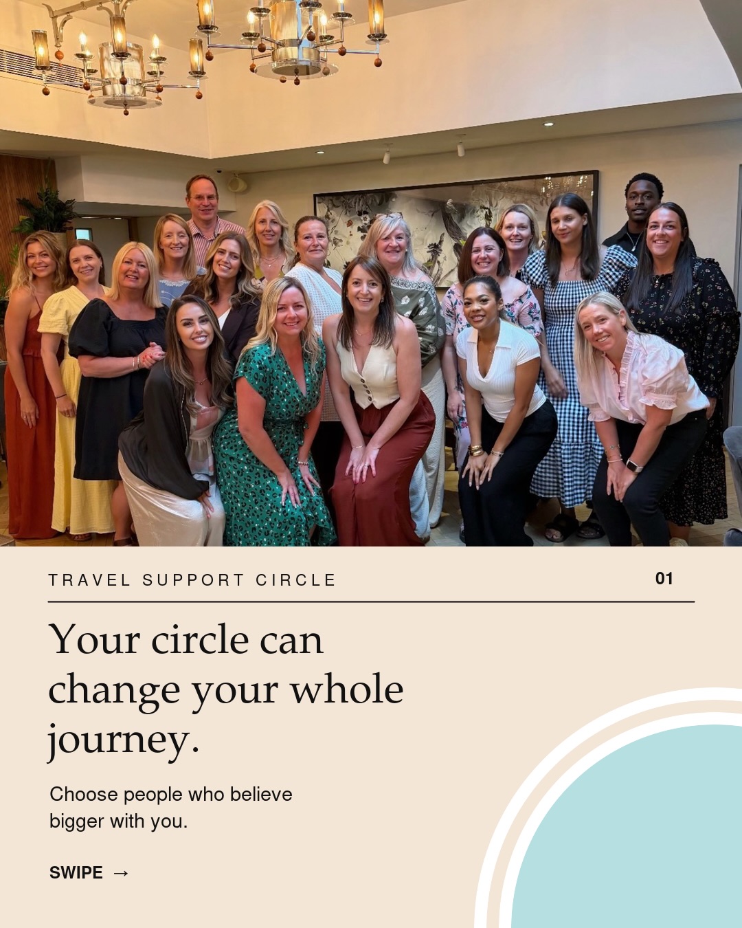 Different goals. Different journeys. One team cheering each other on 🫶🏻
Because building something of your own doesn’t mean doing it alone
We learn together, celebrate every win and support each other through the moments that don’t go to plan. No comparison or competition, just a community of people who genuinely want to see each other succeed
If you’ve been looking for an opportunity that comes with real support and a team beside you, DM us the word TEAM and let’s chat ✈️🩵
#TravelSupportCircle #TravelBusiness #TeamCommunity #supportingeachother #WorkFromAnywhere