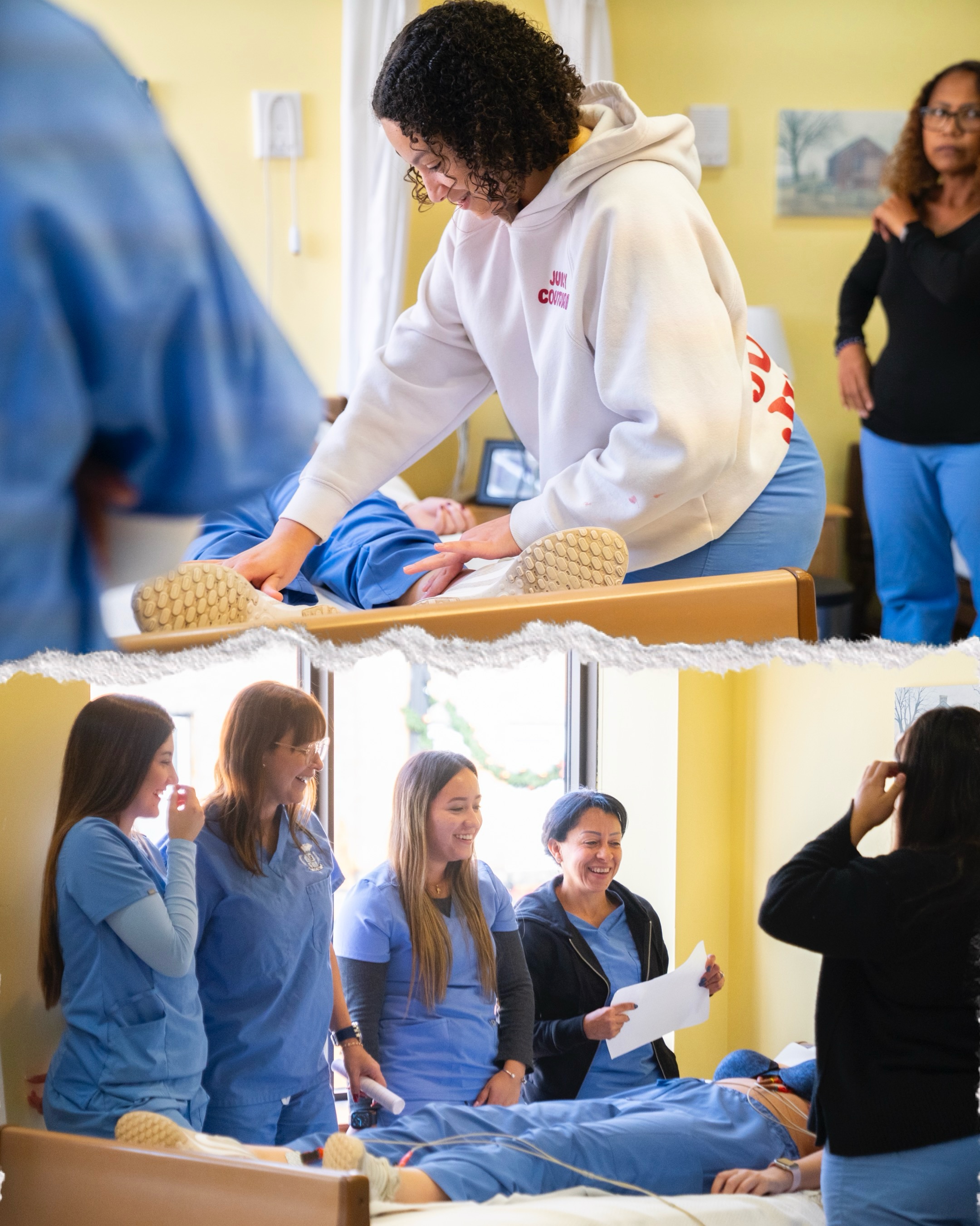 Hands on learning in action! 🩺📚
Our students are building confidence and strengthening their clinical skills through real world practice with instructor Dr. Shabi. From understanding EKGs to applying what they’ve learned in the classroom, every lesson is another step toward a future in healthcare.
Ready to start your healthcare career? Enroll at ACE Healthcare Training Institute today!
#ACEHealthcareTrainingInstitute #HealthcareTraining #MedicalStudents #FutureHealthcareProfessionals #handsonlearning