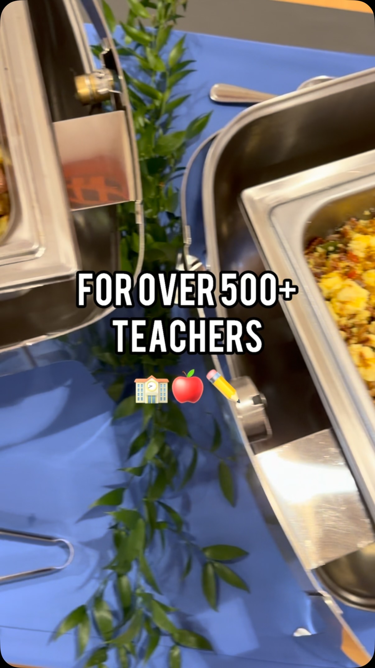 Nothing says BACK TO SCHOOL like breakfast for over 500+ teachers! 🍎✏️🥞
We loved kicking off the new school year with a @hbcschools district-wide breakfast hosted the morning before the first bell rang. One last chance to fuel up, catch up, and enjoy a little calm before the beautiful chaos begins. 😂❤️
Thank you to the teachers who are officially taking our kids back — we’ve missed you more than you know. 😉
Wishing all of our teachers, staff & students an amazing 2026-2027 school year! ✨
#BackToSchool #TeacherBreakfast #TeacherAppreciation #OrangeCountyCatering #LoveAtFirstBiteCatering