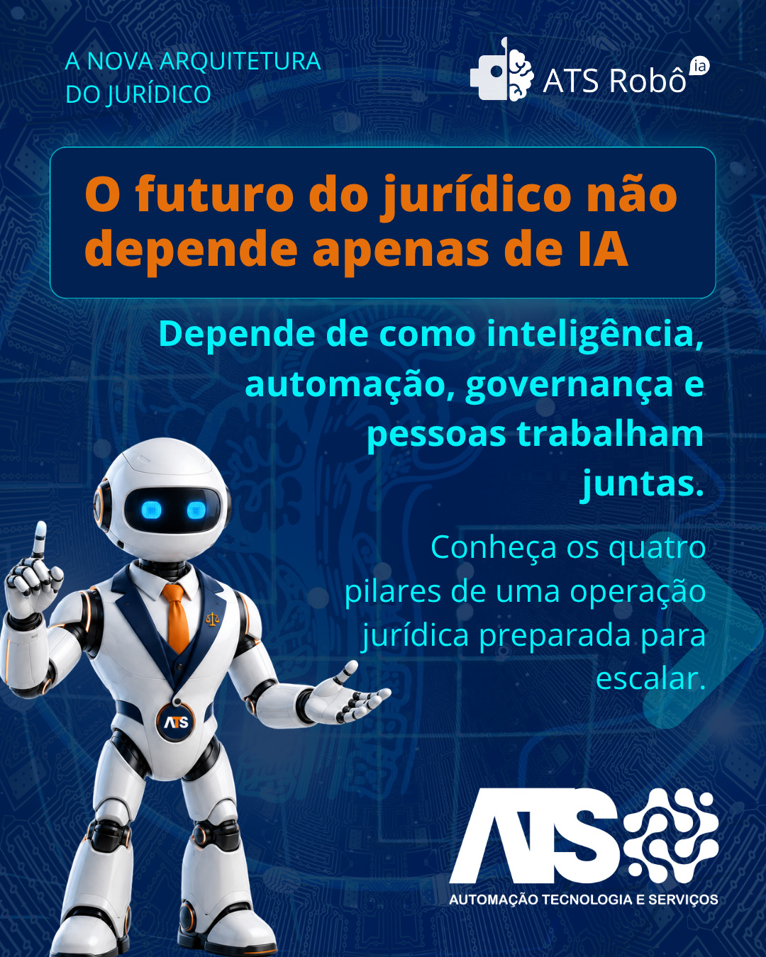 A inteligência artificial já está mudando o trabalho jurídico. Mas contratar uma ferramenta não é o mesmo que transformar uma operação.💡
Quando escritórios e departamentos passam a utilizar tecnologias semelhantes, a vantagem competitiva migra para aquilo que é mais difícil de copiar: dados organizados, processos bem desenhados, conhecimento institucional, integração, segurança e capacidade de execução.
É nesse contexto que IA agêntica e RPA se complementam. 🤖
A IA interpreta contextos, identifica padrões e recomenda providências. O RPA executa tarefas estruturadas com precisão e rastreabilidade. A governança estabelece limites e validações. Os profissionais jurídicos permanecem responsáveis pelas decisões que exigem julgamento e estratégia.✨
👉A ATS Tecnologia reúne essas capacidades para transformar iniciativas isoladas em soluções completas para escritórios e departamentos jurídicos.
Quer entender quais processos podem ser automatizados com segurança na sua organização? Converse com a ATS Tecnologia.
Acesse o link na BIO 🔗
#ATSTecnologia #TecnologiaJurídica #InteligênciaArtificial #IAAgêntica #RPA #AutomaçãoJurídica #LegalOperations #InovaçãoJurídica #LawTech #GestãoJurídica #GovernançaDeIA #DepartamentoJurídico
