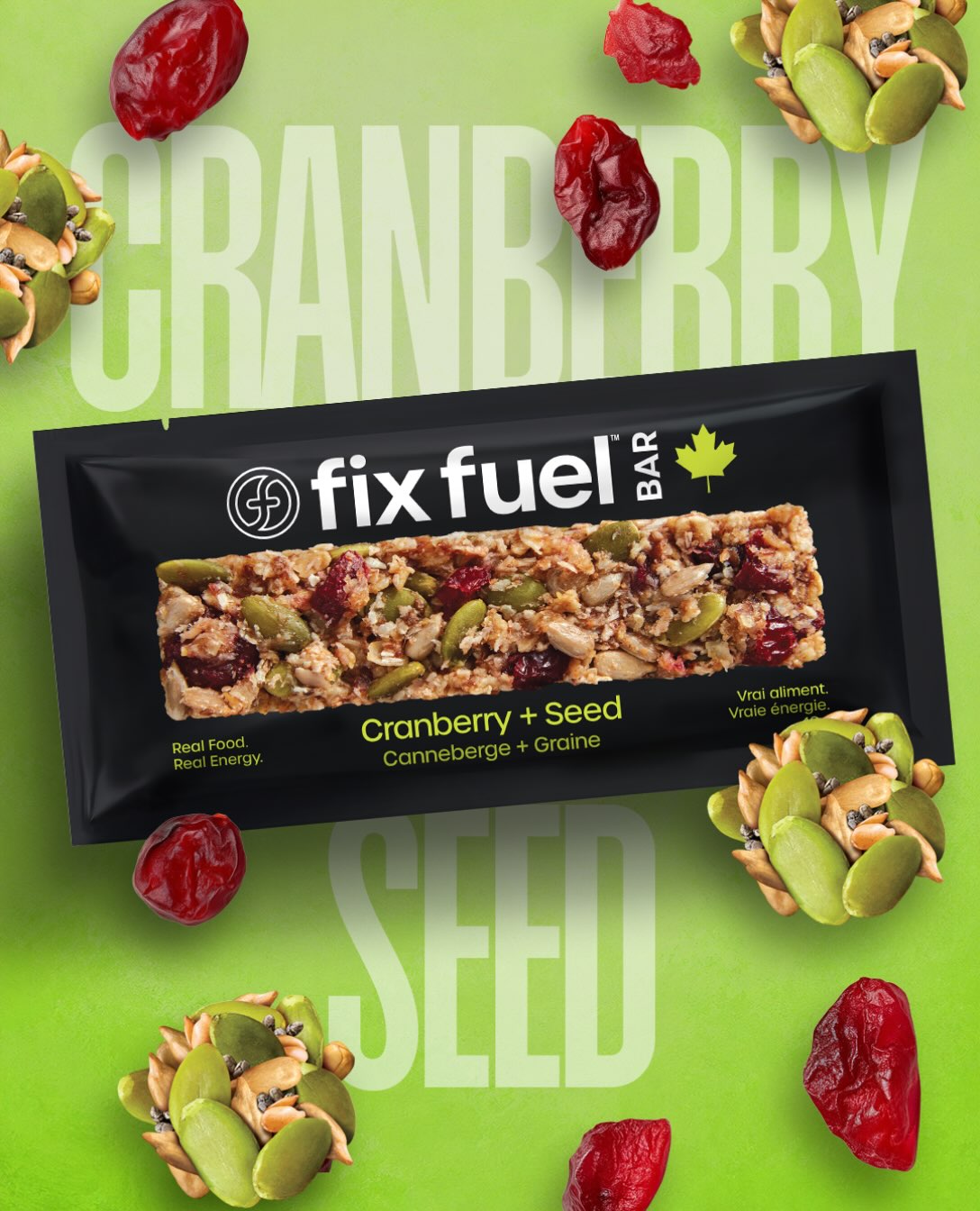 Cranberries, oats, + nutrient-dense seeds, built to fuel performance. 💪🏼
Real food. Steady energy. No junk.
#FixFuel #RealFood #RealEnergy