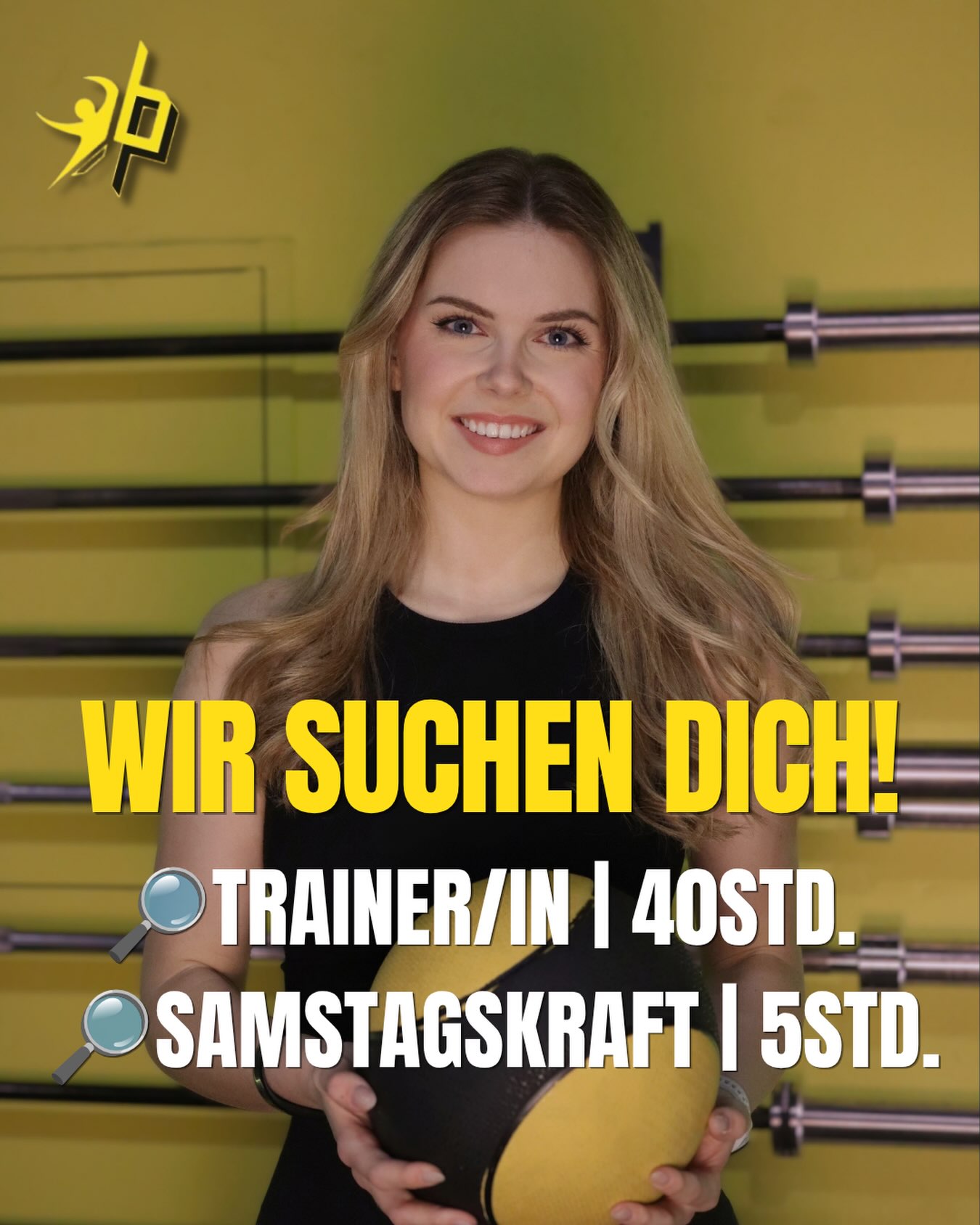 💪 WIR SUCHEN VERSTÄRKUNG!
Für unser Team suchen wir aktuell gleich für zwei Positionen motivierte und zuverlässige Menschen:
🏋️♀️ Fitnesstrainer/in – 40 Stunden
• freundlich & offen im Umgang mit Menschen
• zuverlässig & organisiert
• Freude an Bewegung und Fitness
🙌 Samstagskraft – 5 Stunden
• freundlich & zuverlässig
• Freude am Umgang mit Menschen
Du möchtest Teil unseres Teams werden? Dann freuen wir uns auf deine Bewerbung! 😊
📩 Bewerbung inkl. Lebenslauf an:
studio@bodyperformance.fit
#bodyperformance #bodyperformancestudio #bodyperformanceleibnitz #xundmacher #diexundmacher