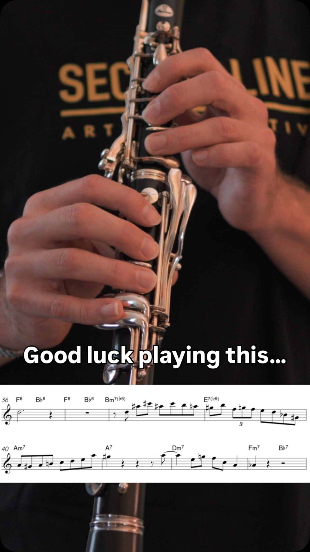 Playing some jazz on my clarinet. Sonny Rollins. Wonderful, Wonderful.
⭐️Join my Improvisation 101 Course⭐️
www.jazzclarinetacademy.com
#clarinet #saxophone #music #band #jazz @legerereeds @silversteinworks