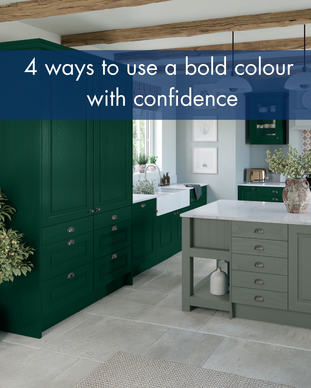 There are 4 simple ways to make a bold colour work effortlessly within your kitchen.
Use a statement shade on an island or create a feature wall, balance it with a lighter neutral, and always see how the colour works in your own space and natural light before you decide.
With an array of colour choices from Crown Imperial, it's easy to find one that feels right for you.
Save this swipe-through for your next kitchen colour scheme.
Explore using our Kitchen Explorer on your PC/tablet - Link in Bio
#Crown80 #CrownImperial #KitchenColour #KitchenDesign #GreenKitchen