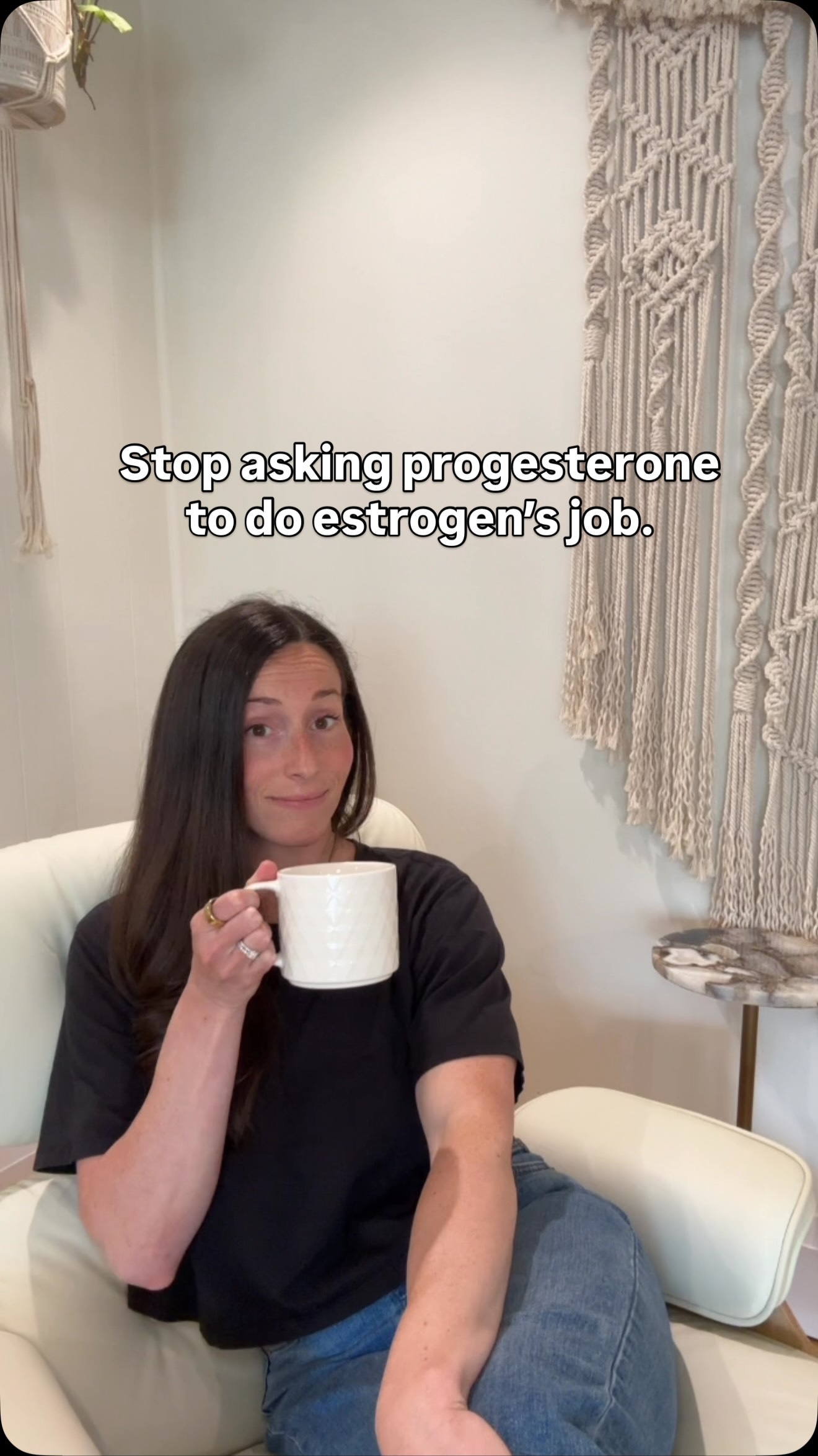 There’s a lot of hype around using progesterone only for perimenopause, but for most people it doesn’t actually work.
Progesterone can be helpful for sleep (and maybe has a teeny tiny impact on hot flashes), but it’s mostly used to protect your uterus when we use our main girl… estrogen.
Estrogen is the one that will tackle hot flashes and night sweats, and maybe even improve your mood.
I love when I meet a patient using progesterone only, who hasn’t tackled their perimenopause symptoms yet, and we get to introduce estrogen.
Estrogen is the game changer, progesterone is just the supportive act.
Do you want to explore hormone replacement therapy for your symptoms? I love the in depth convos we have about benefits, risks, and personalized decision making I get to have with patients in my office.
Comment or DM or READY and I’ll let you know how we could work together 🤍