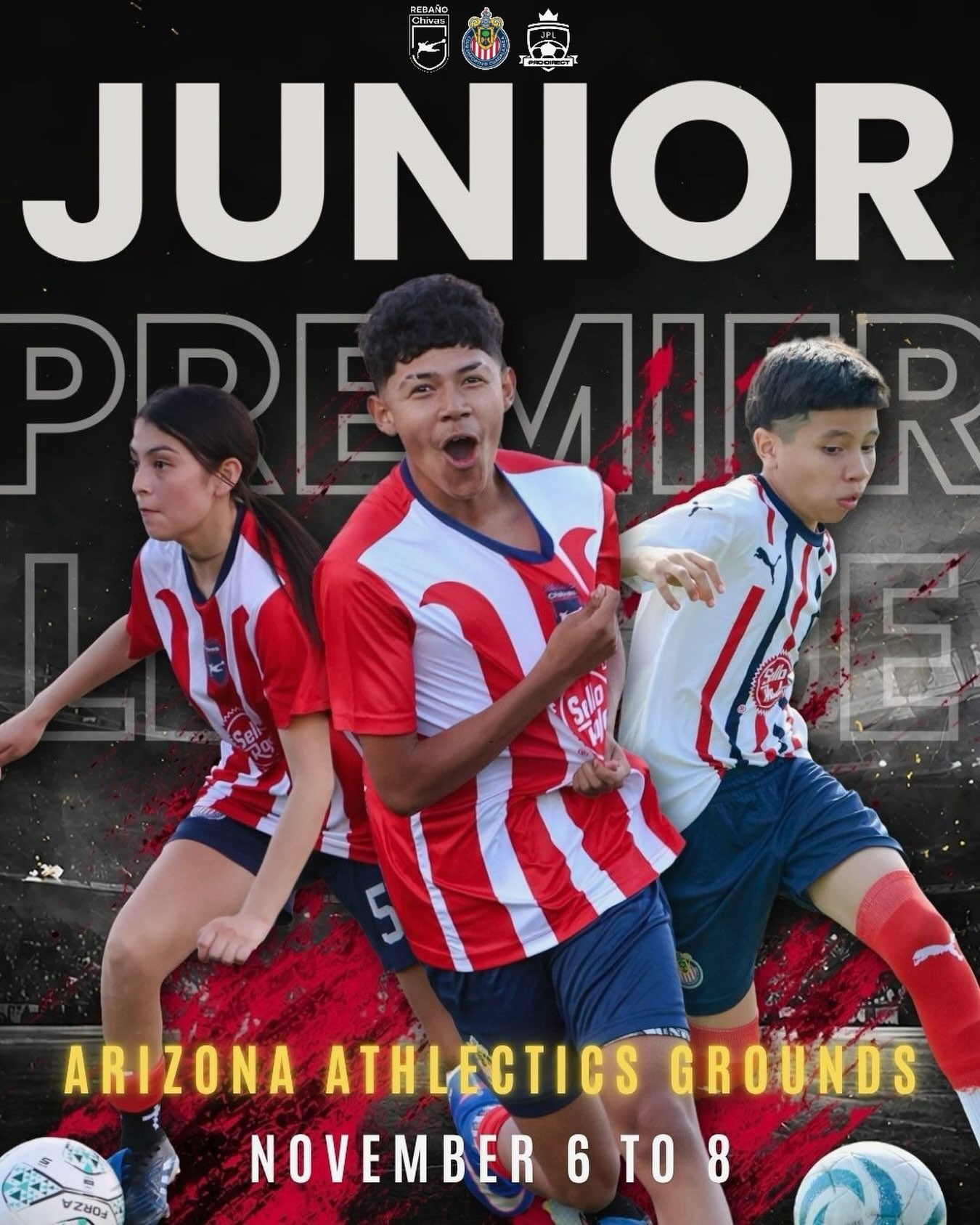 EVERYTHING IS READY FOR JPL! 🏆⚽️
The countdown is on! ⏳🔥 We’re excited to announce that Chivas Denver is ready to compete in the Junior Premier League this November 6–8 at Arizona Athletic Grounds! 🌵⚽️
This will be our 2nd year attending JPL, and we couldn’t be more proud to continue representing our academy at this level. 💪🏼
A huge THANK YOU to our incredible staff, coaches, players, and parents for their dedication, hard work, and endless support. This journey wouldn’t be possible without every single one of you! ❤️🤍
Now it’s time to represent, compete, and make Chivas Denver proud!
¡VAMOS CHIVAS DENVER! 🔴⚪️
¡JPL, ALLÁ VAMOS! 🏆🔥