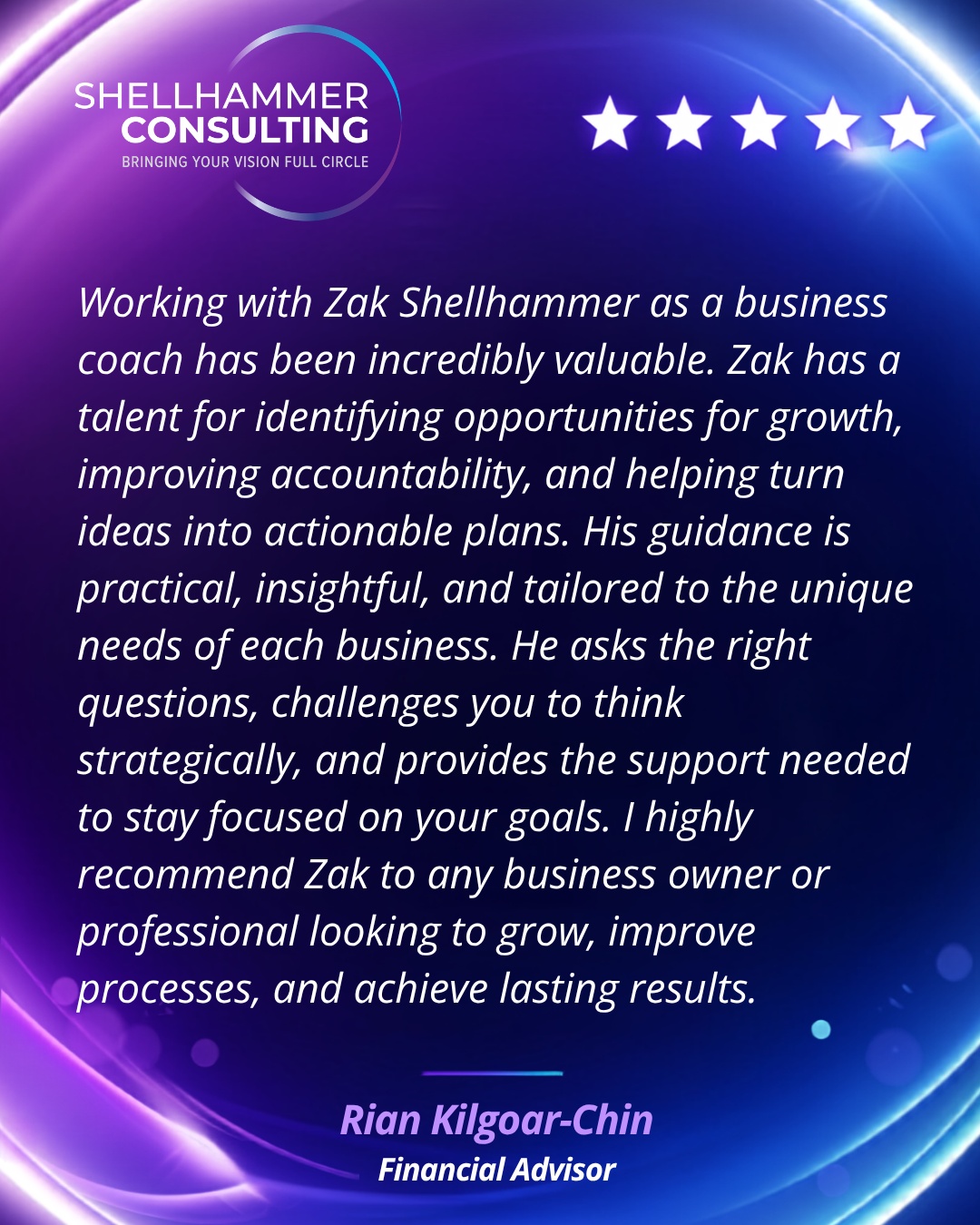 No generic playbook, just real strategy built for businesses and people. That's the whole point of this authenticity thing. When coaching actually fits the person, the results speak for themselves. Thank you, Rian, for the trust and the kind words. 🙏 #testimonials #businessempowerment #marketing #zakunscripted