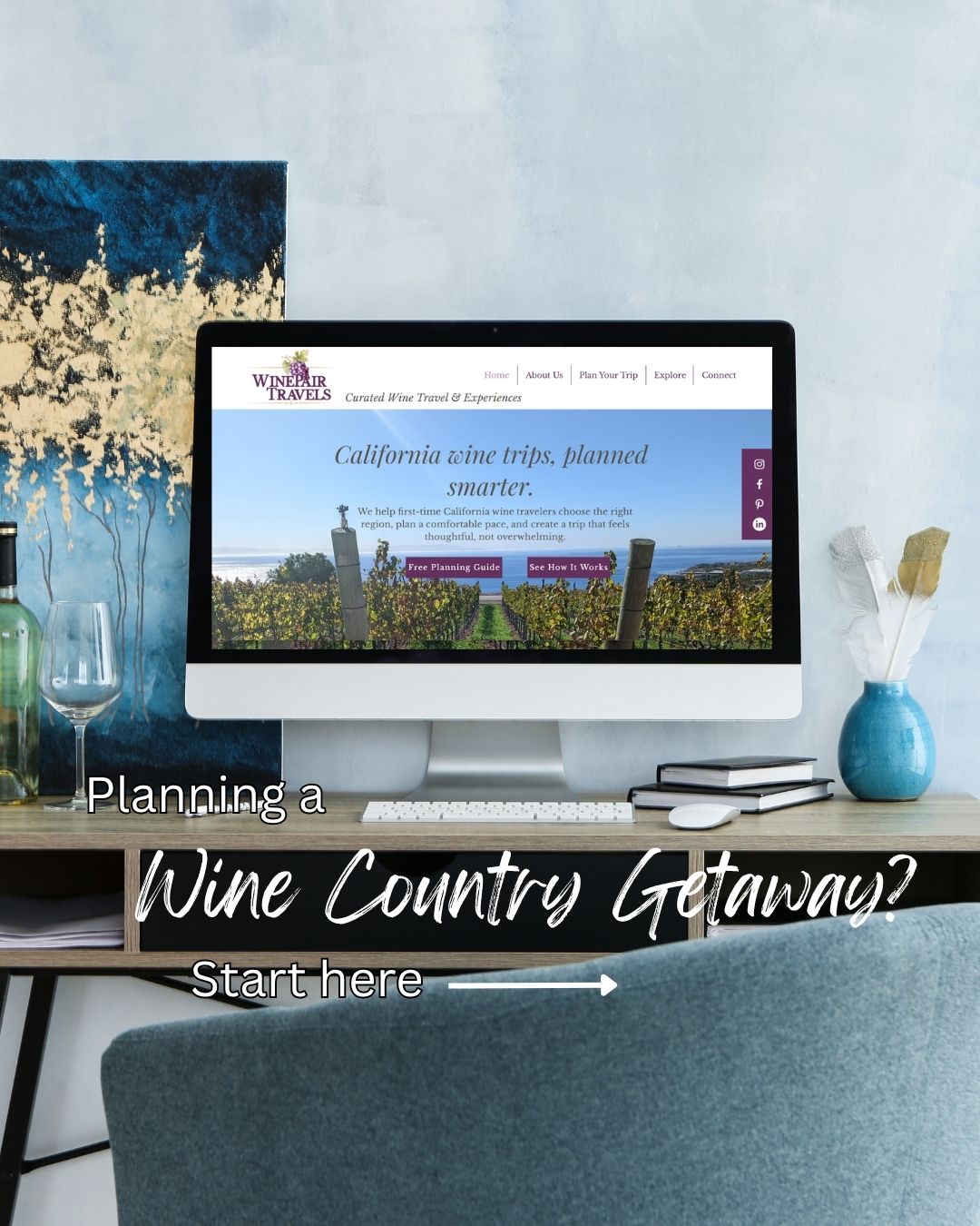 Planning a California wine country getaway and not sure where to start?
Before choosing wineries, start with the bigger decisions: which region fits your trip, how many tastings actually make sense in a day, and how to build an itinerary that doesn’t feel rushed.
That’s exactly what our free California Wine Country Starter Guide helps you do.
Comment GUIDE and we’ll send you the link.
#CaliforniaWineCountry #CaliforniaWineTravel #WineTripPlanning #WineCountryTravel #WineTastingTips