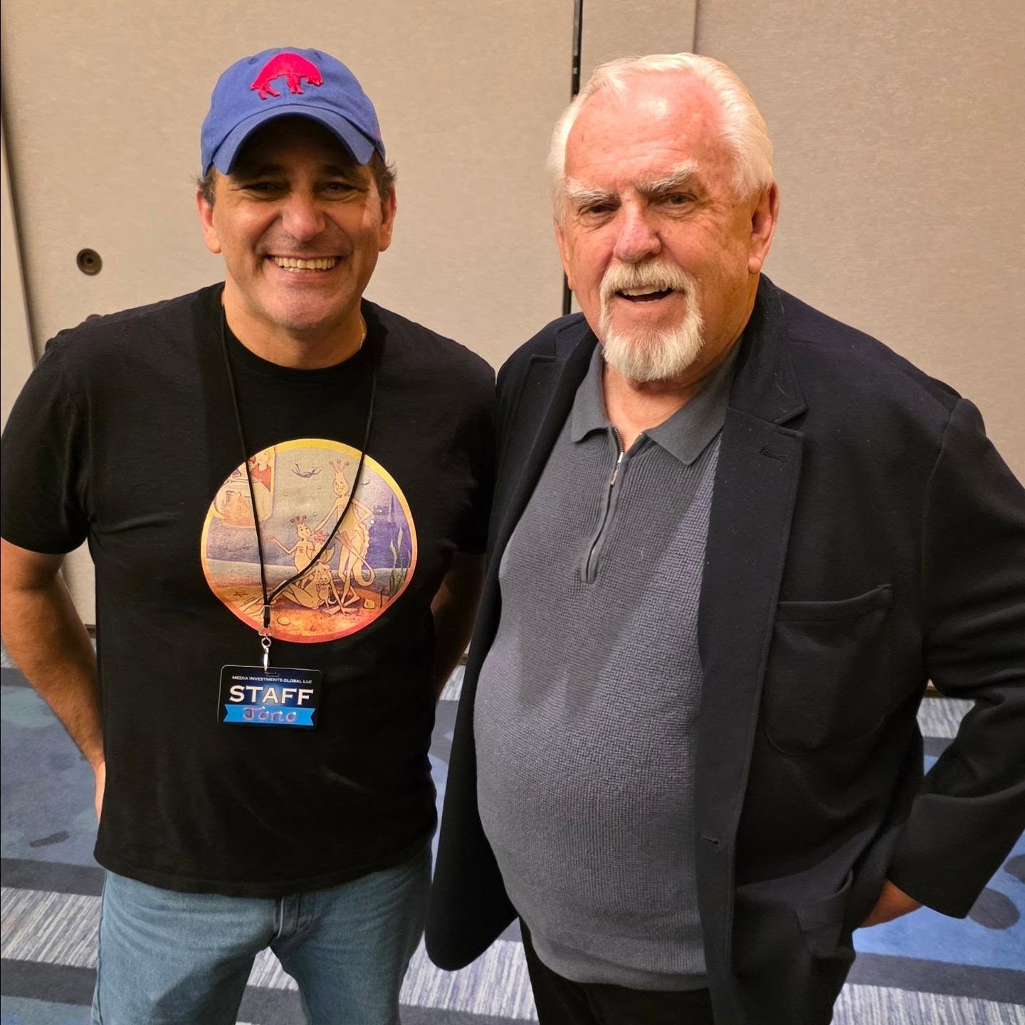 The legendary John Ratzenberger. Having had the opportunity to share a stage and interview a legend from one of my favorite shows, Cheers - as well as the voice of Pixar and so much more!
#cheers #EmpireStrikesBack #toystory #cars #johnratzenberger