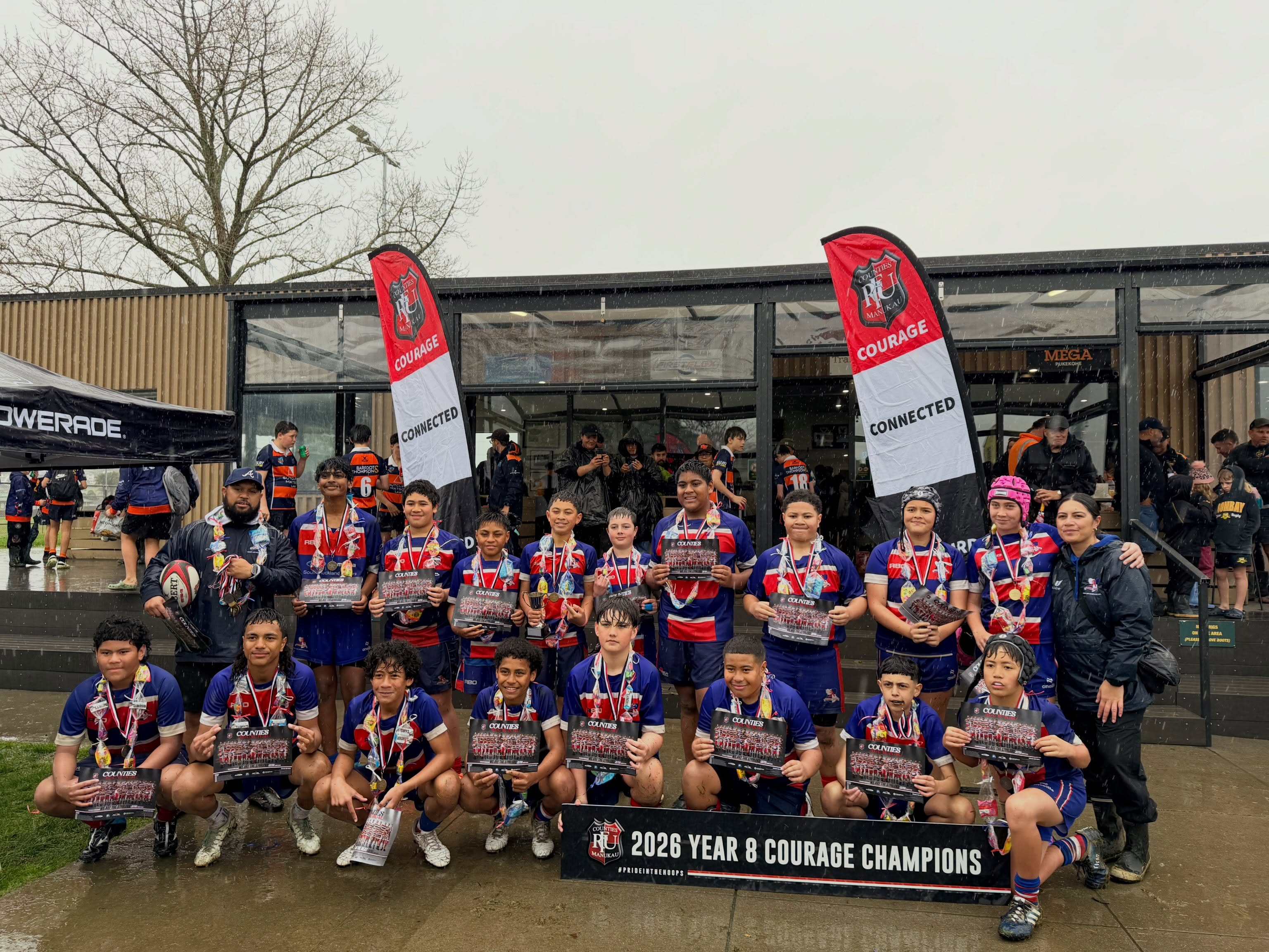 🔵⚪️🔴CMRFU Year 8 Junior club rugby champions 2026🔴⚪️🔵🎉
Over the weekend, Ardmore Marist Y8 Red capped off a special season going Undefeated, with the Grand title of Junior Rugby.
Congratulations to all the Players, Coaches and families on reaching this goal. The journey has been filled with Hard work, extra efforts, new connections and so many learnings off the field that have moulded the outstanding young boys and girls who represent this team. A great example to our junior club.
A huge thank you to Anthya (Manager), alongside Coaches Jordan & Graeme for their commitment to this team, with special mention to dads - Llai and Dylan for also helping out.
The marathon continues as this team heads off to Taupo Global Games for one last hooorah together. We wish them all the best.
Ardy up. 🫡