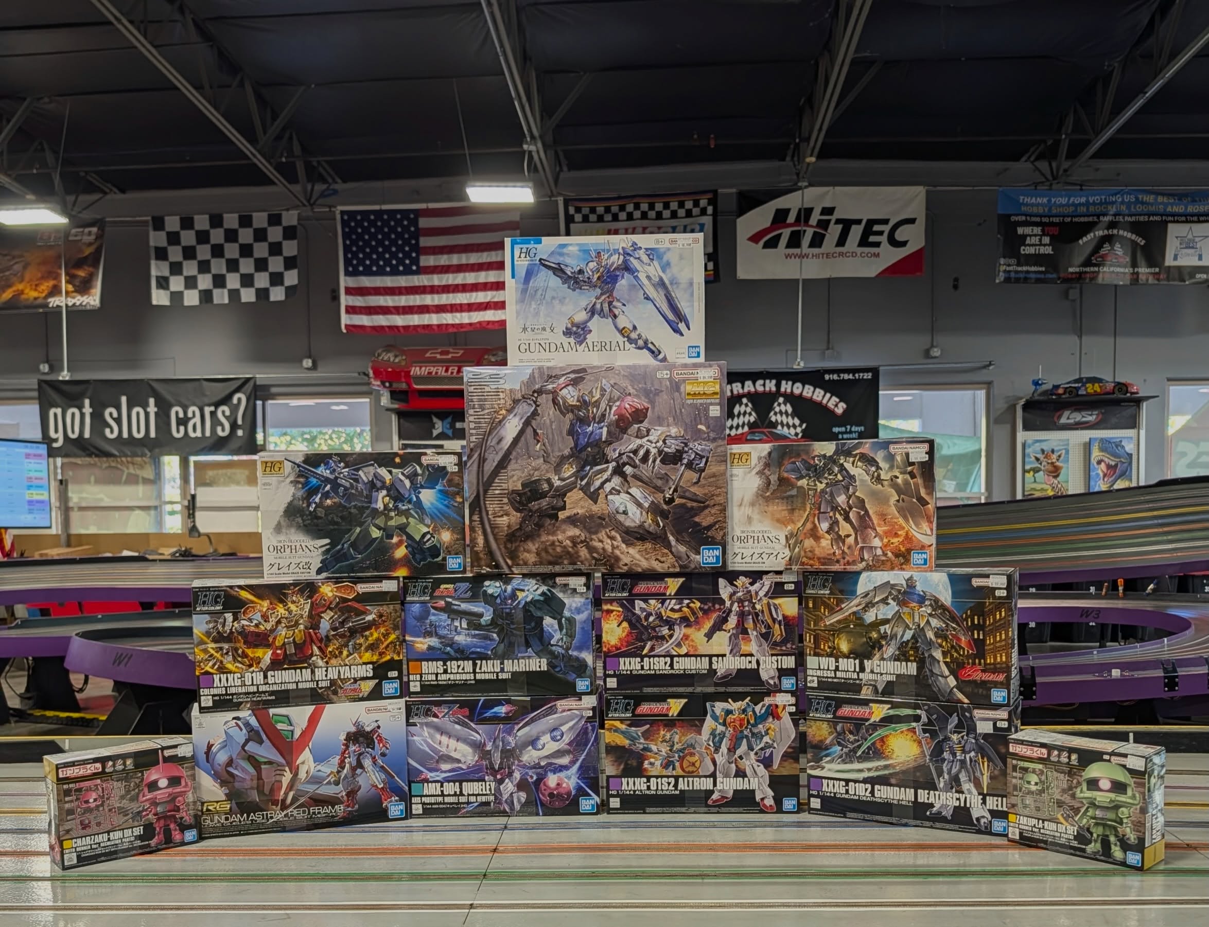 Looking for something new to build?
We have a great selection of Gunpla model kits in stock! If you have never built one before, come check them out. They are fun to put together, and there are plenty to choose from. π
Already into model building? Stop by Fast Track Hobbies, see what is on the shelves, and grab your next build today!
.
.
.
#gundam #gunpla #fasttrackhobbies #roseville #sacramento