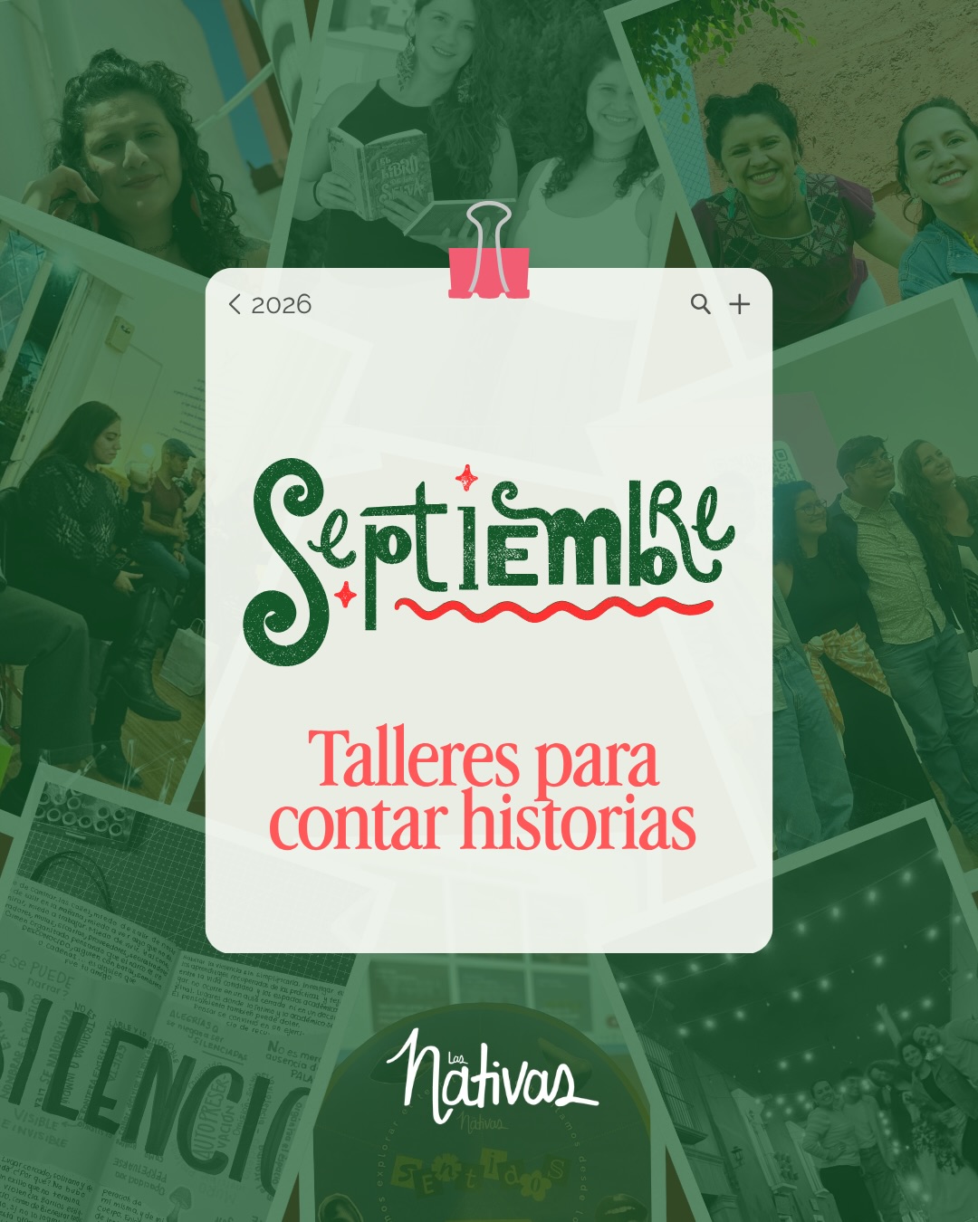 Un septiembre de fiestas patrias mexicanas, el inicio del otoño 🍁, un nuevo tallerista @odanielguillen y hacernos tiempo para crear y escribir ¿Qué más se le puede pedir a la vida?