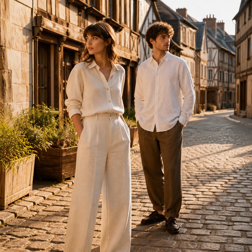 La même pièce, deux regards. Simple. Élégante. Durable. Coton bio et lin, conçue pour durer et traverser les saisons. Fabriquée en France et au Portugal, elle épouse toutes les morphologies et tous les styles
#MadeInFrance #MerciMadameMonsieur #CotonBio #Lin #Rouen