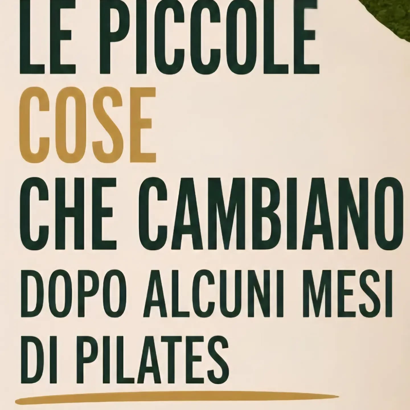 Ricorda...non è importante ciò che fai...ma come esegui quello che stai facendo...il Pilates Classico non è una moda..è una disciplina codificata che va saputa insegnare...